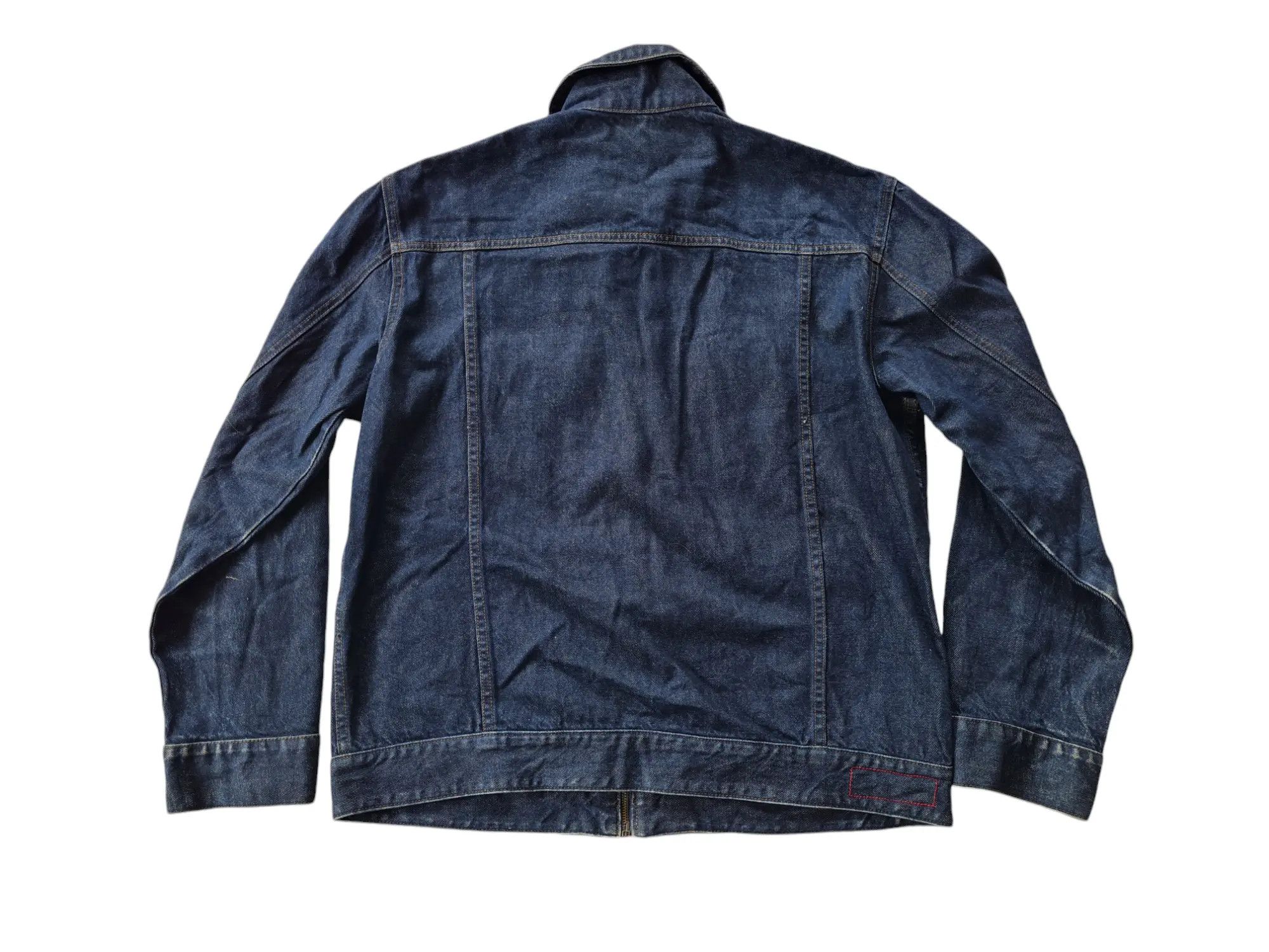 Vintage A.V.V Homme Denim Jacket Size US L / EU 52-54 / 3 - 3 Thumbnail