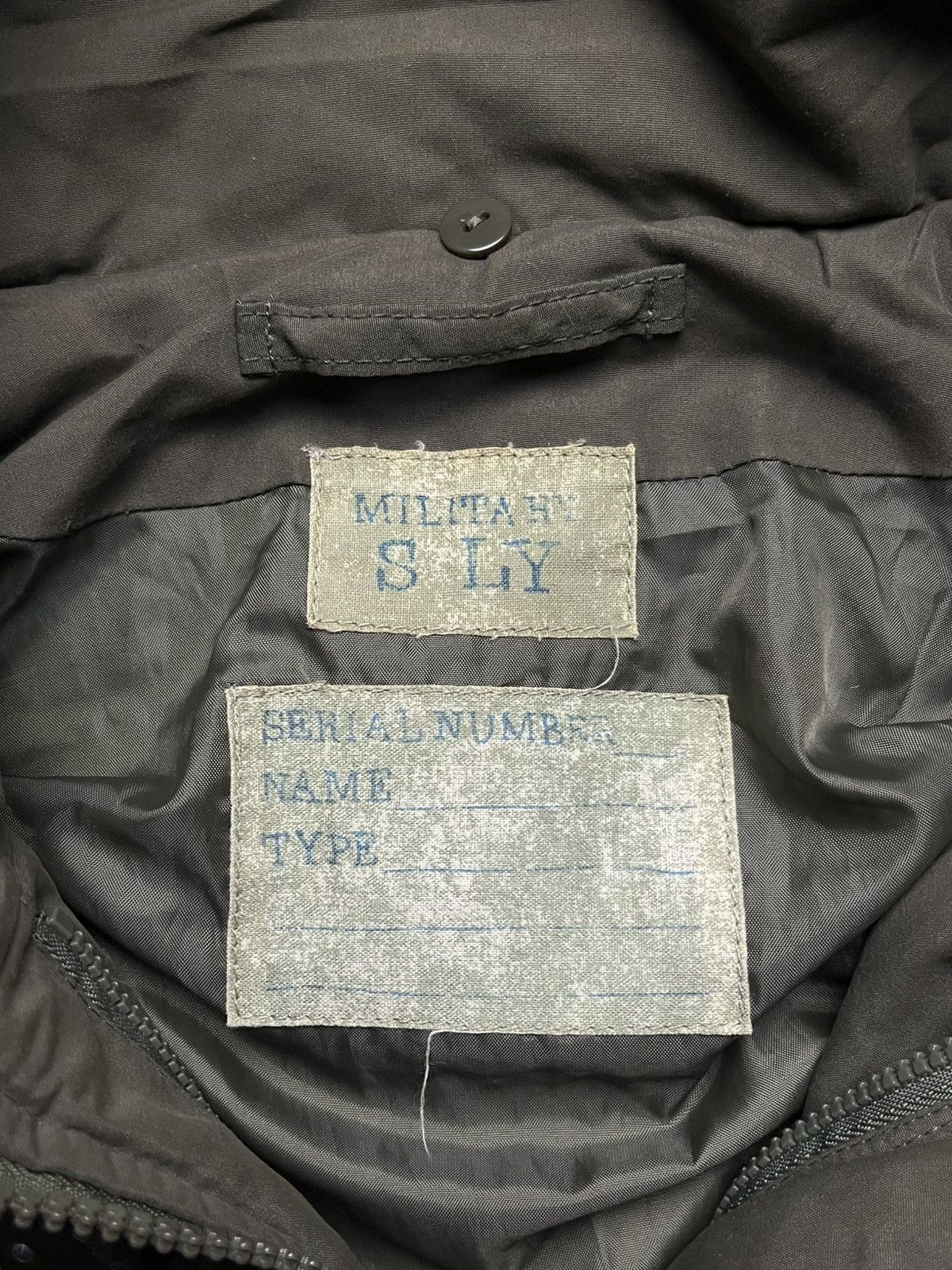 Japanese Brand SLY Japan Industrial Buckle N3B Military Parka Jacket Size US S / EU 44-46 / 1 - 5 Thumbnail