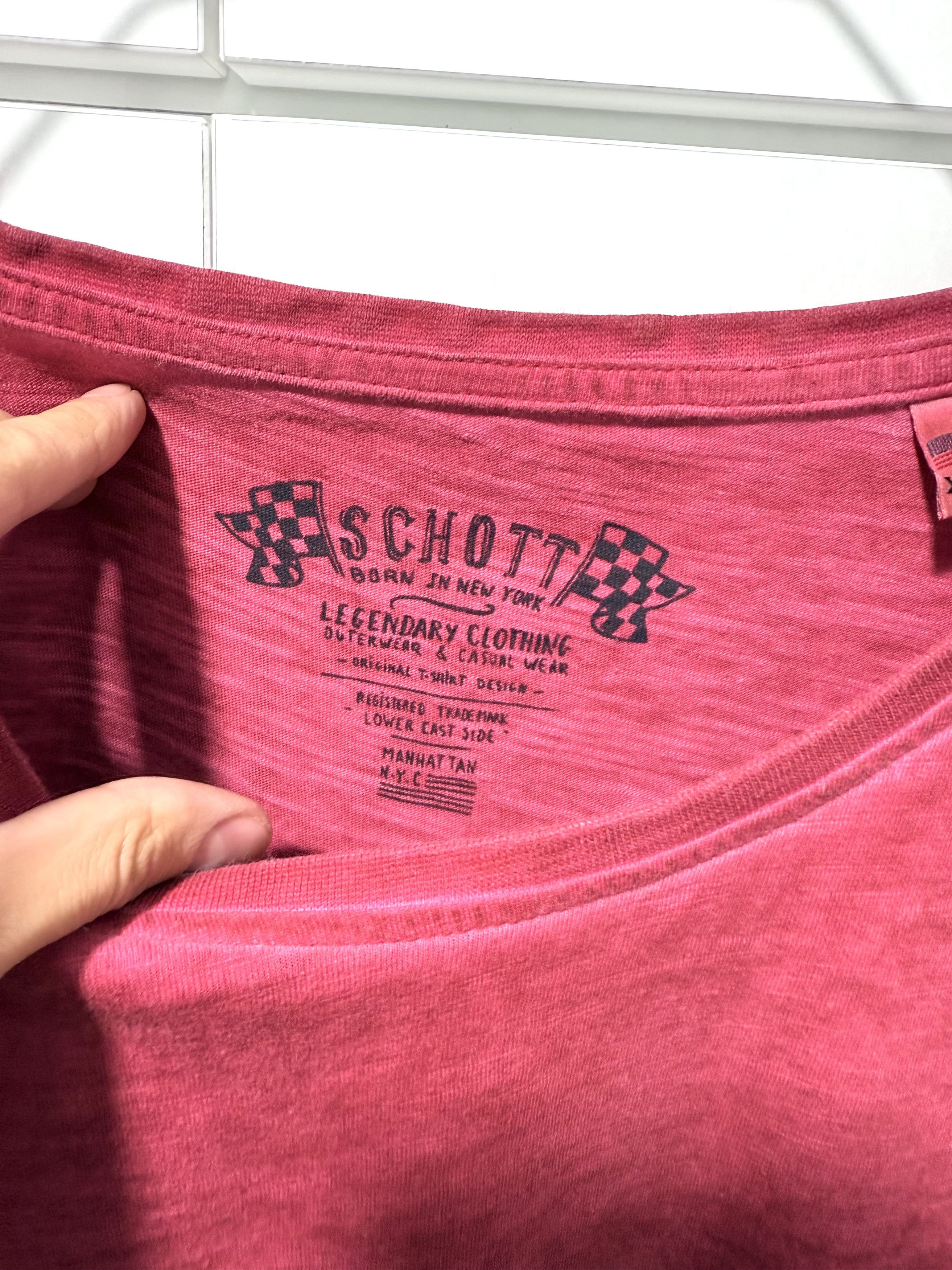Schott Schott NYC Ride or die S/S T-shirt XXL Size US XXL / EU 58 / 5 - 3 Thumbnail