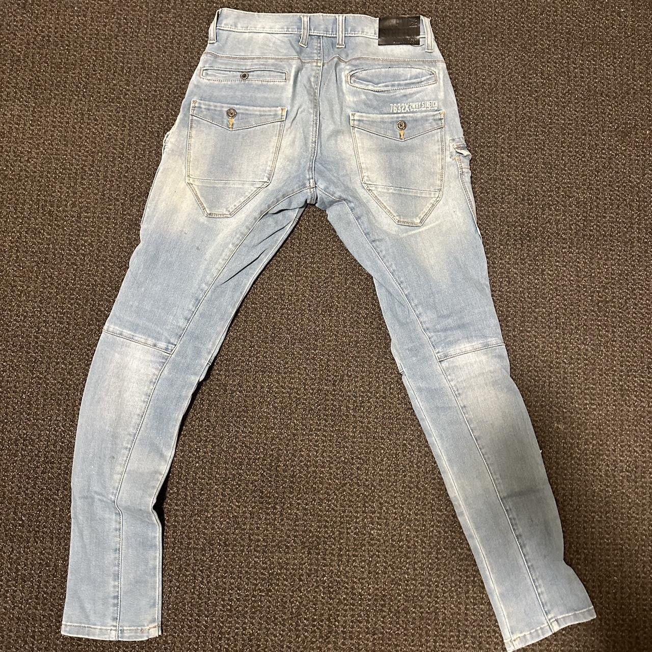 Vintage Vintage Skinny Cargo Jeans Size US 29 - 2 Thumbnail