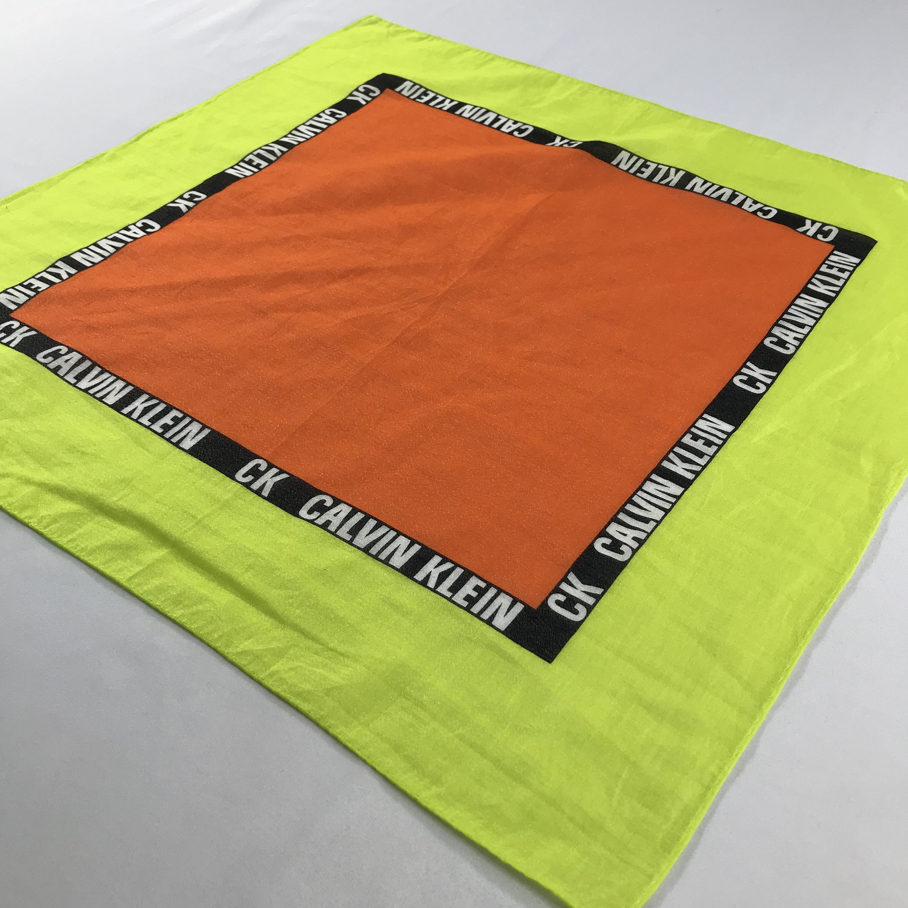 Calvin Klein × Vintage Calvin Klein Bandana / Handkerchief / Neckerchief - S2203 Size ONE SIZE - 2 Thumbnail