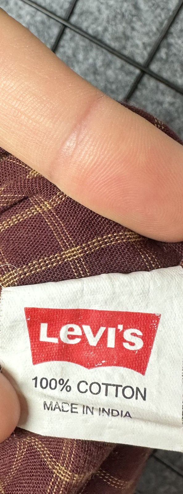 Levi's × Vintage Levi’s Streetwear Plaid Long Sleeve Shirt Size M Size US M / EU 48-50 / 2 - 7 Thumbnail