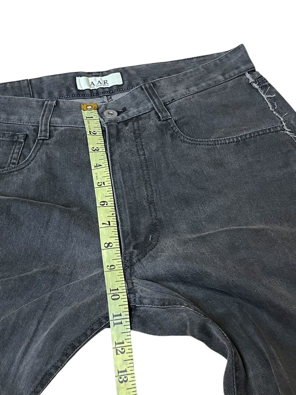 Yohji Yamamoto VINTAGE A.A.R YOHJI YAMAMOTO DESIGN STUDIO JEANS Size US 30 / EU 46 - 14 Thumbnail