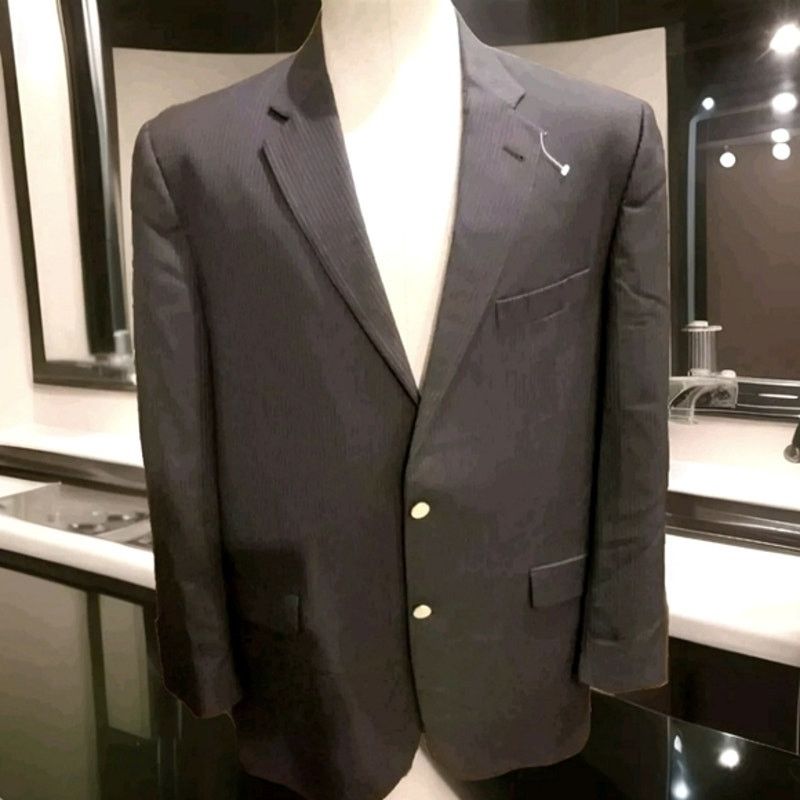 Burberry London Double Vented Blazer Sport Jacket 44L