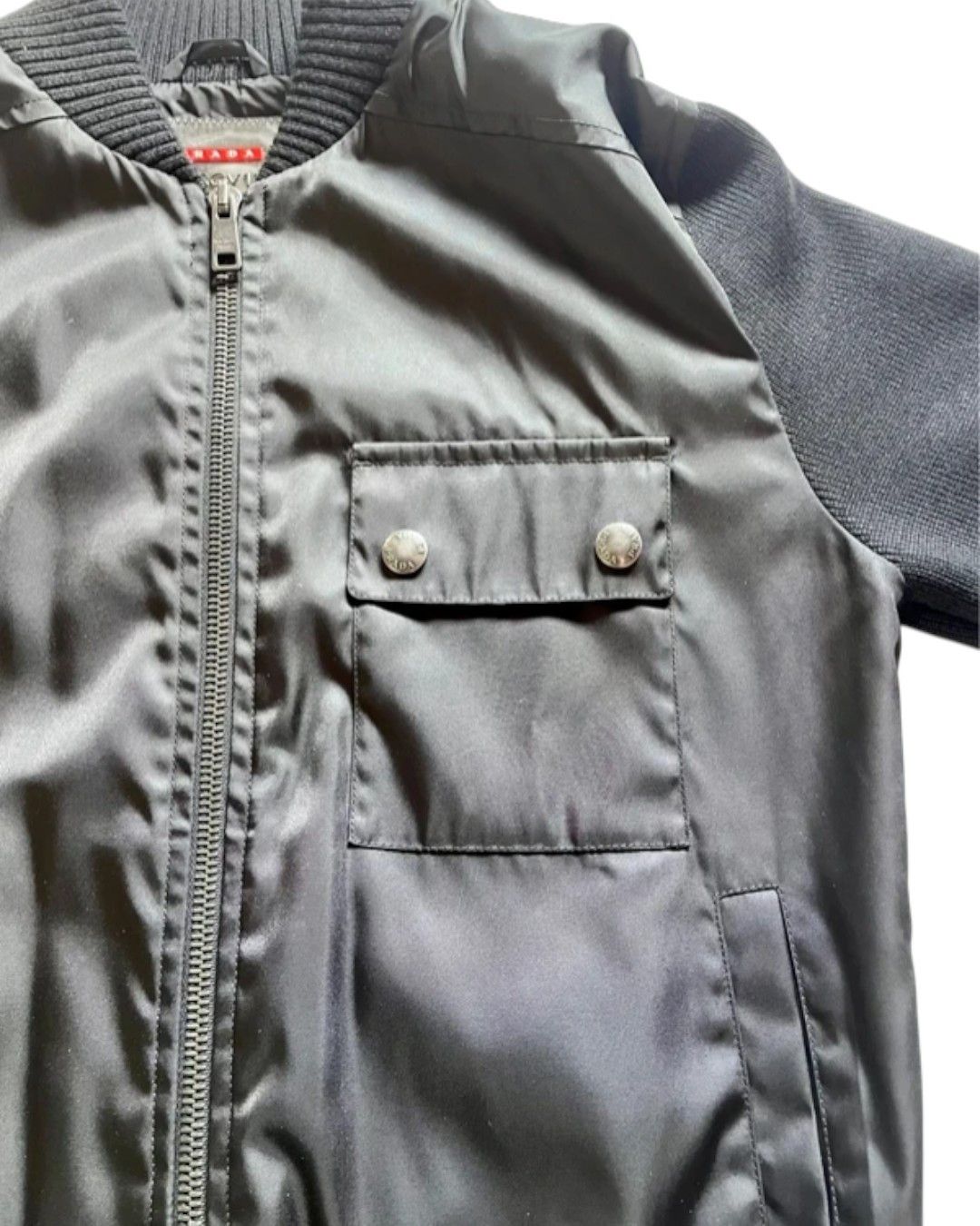 Prada PRADA SPORT TECHNICAL WOOL JACKET Size US M / EU 48-50 / 2 - 4 Thumbnail