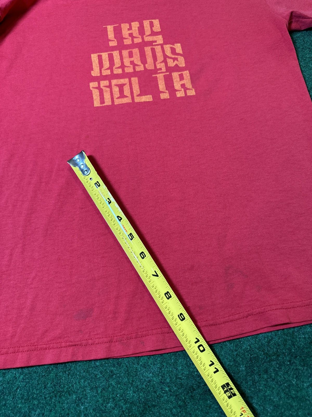 Band Tees × Fruit Of The Loom × Vintage Vtg Y2K The Mars Volta Alt Rock RARE Medium Band T Shirt Size US M / EU 48-50 / 2 - 10 Thumbnail