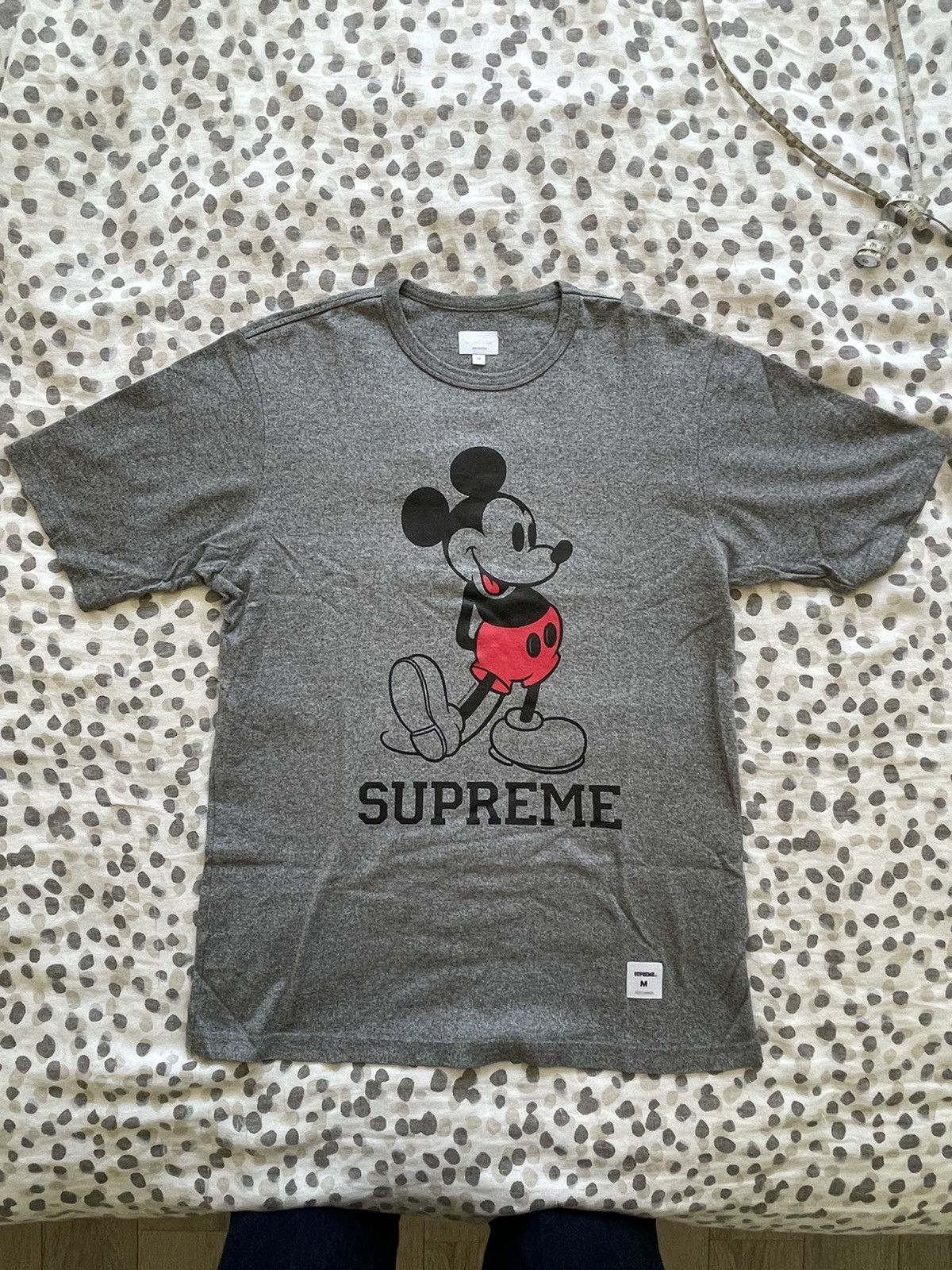 Disney × Supreme Supreme Disney Mickey FW09 gray Med Size US M / EU 48-50 / 2 - 2 Thumbnail