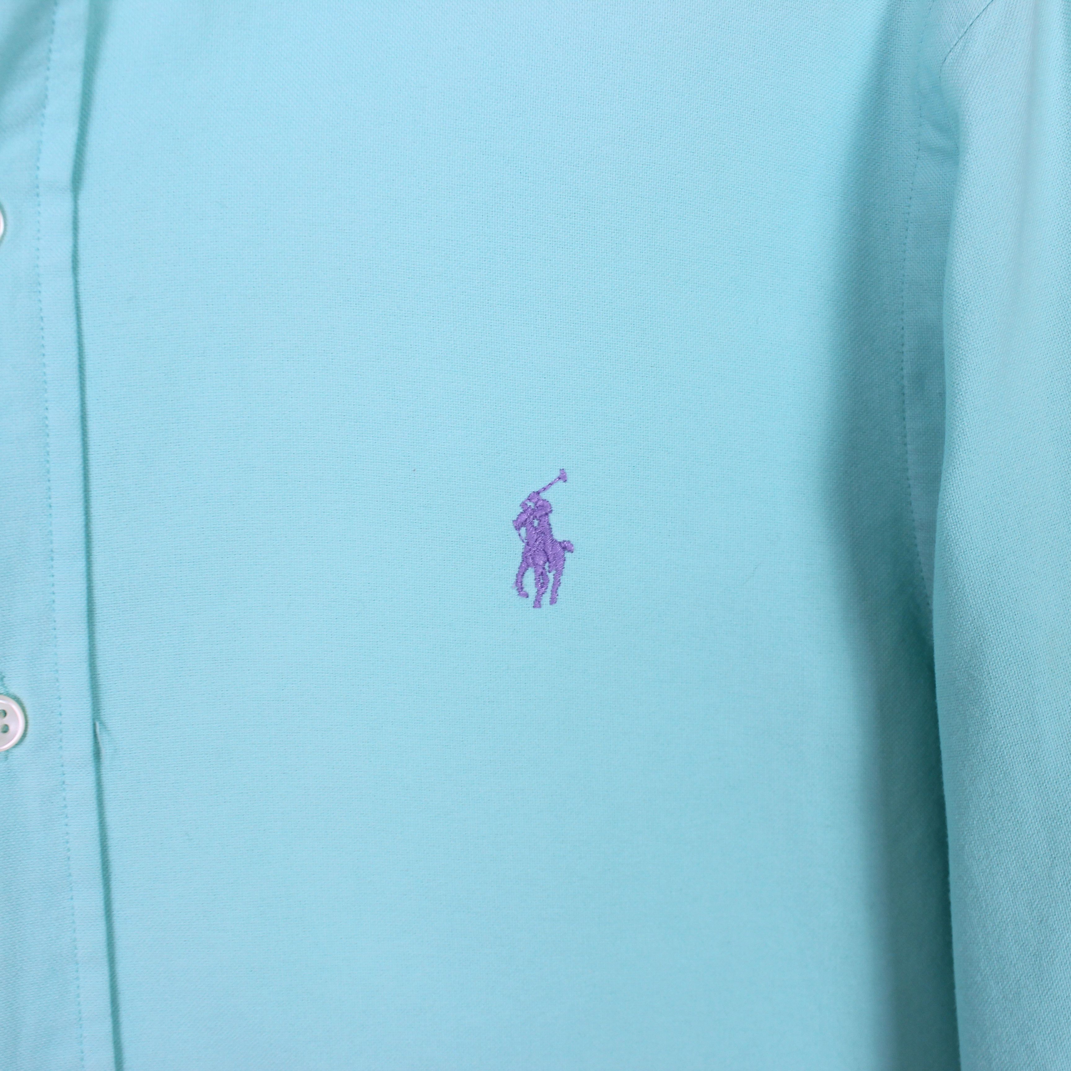 Polo Ralph Lauren Polo Ralph Lauren Shirt S Slim Fit cotton Blue Button Ups Size US S / EU 44-46 / 1 - 8 Thumbnail