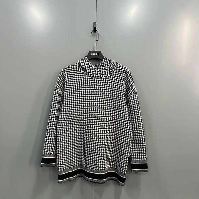 Dior Dior Gray Cotton Long Sleeve Hoodie 0089 Size ONE SIZE - 1 Thumbnail