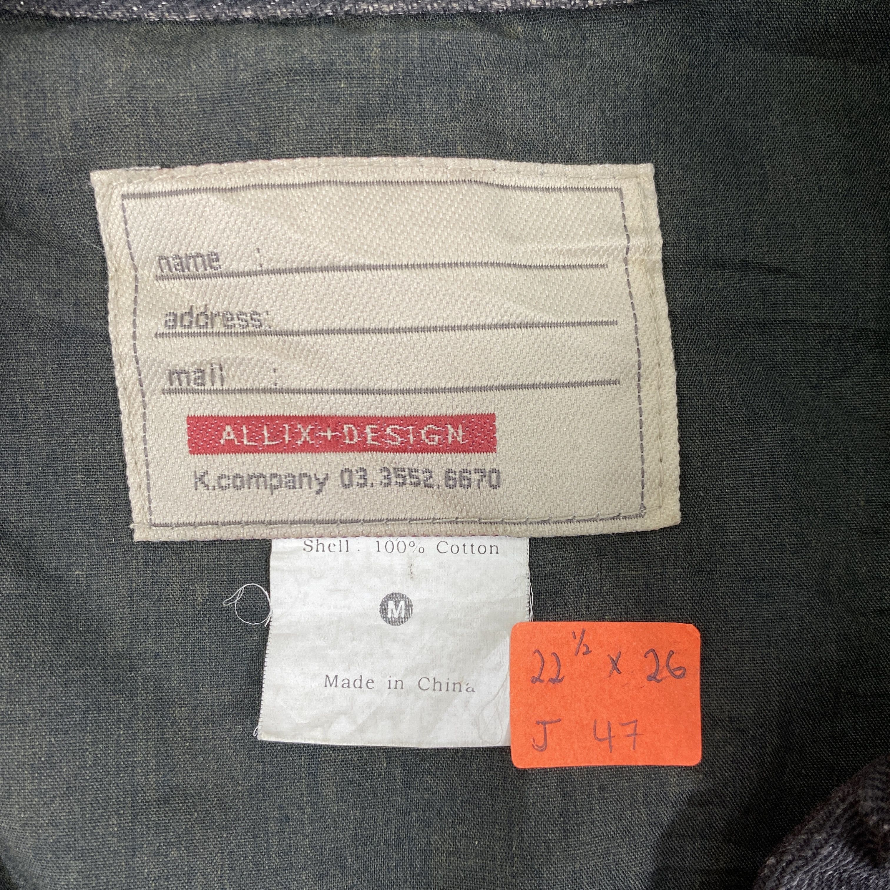 Comme des Garcons Vintage Punk Comme des Garcon style Jacket -J047 Size US S / EU 44-46 / 1 - 7 Thumbnail
