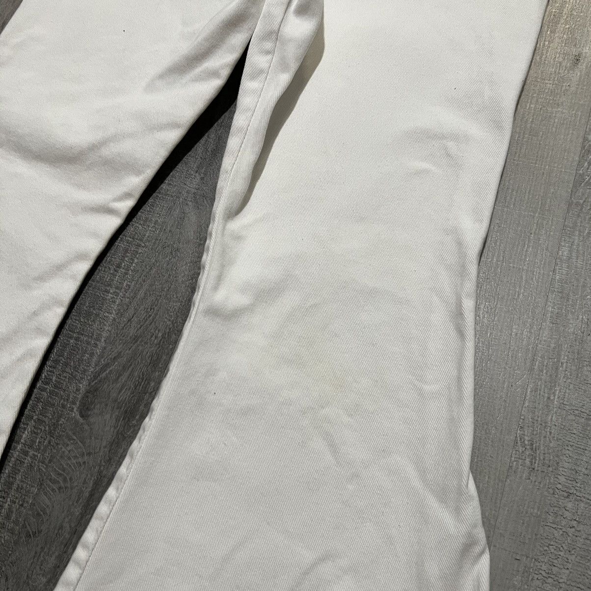Vintage VTG Hot & The Gang White Super Flares Disco Hippie Pants Size 32" / US 10 / IT 46 - 5 Thumbnail