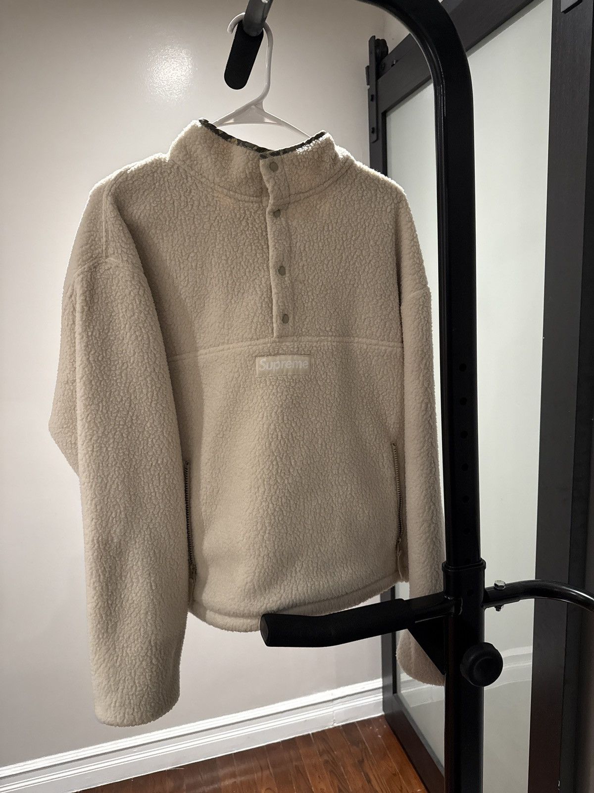 Supreme Supreme Polartec Shearling Reversible Pullover Size US M / EU 48-50 / 2 - 1 Thumbnail