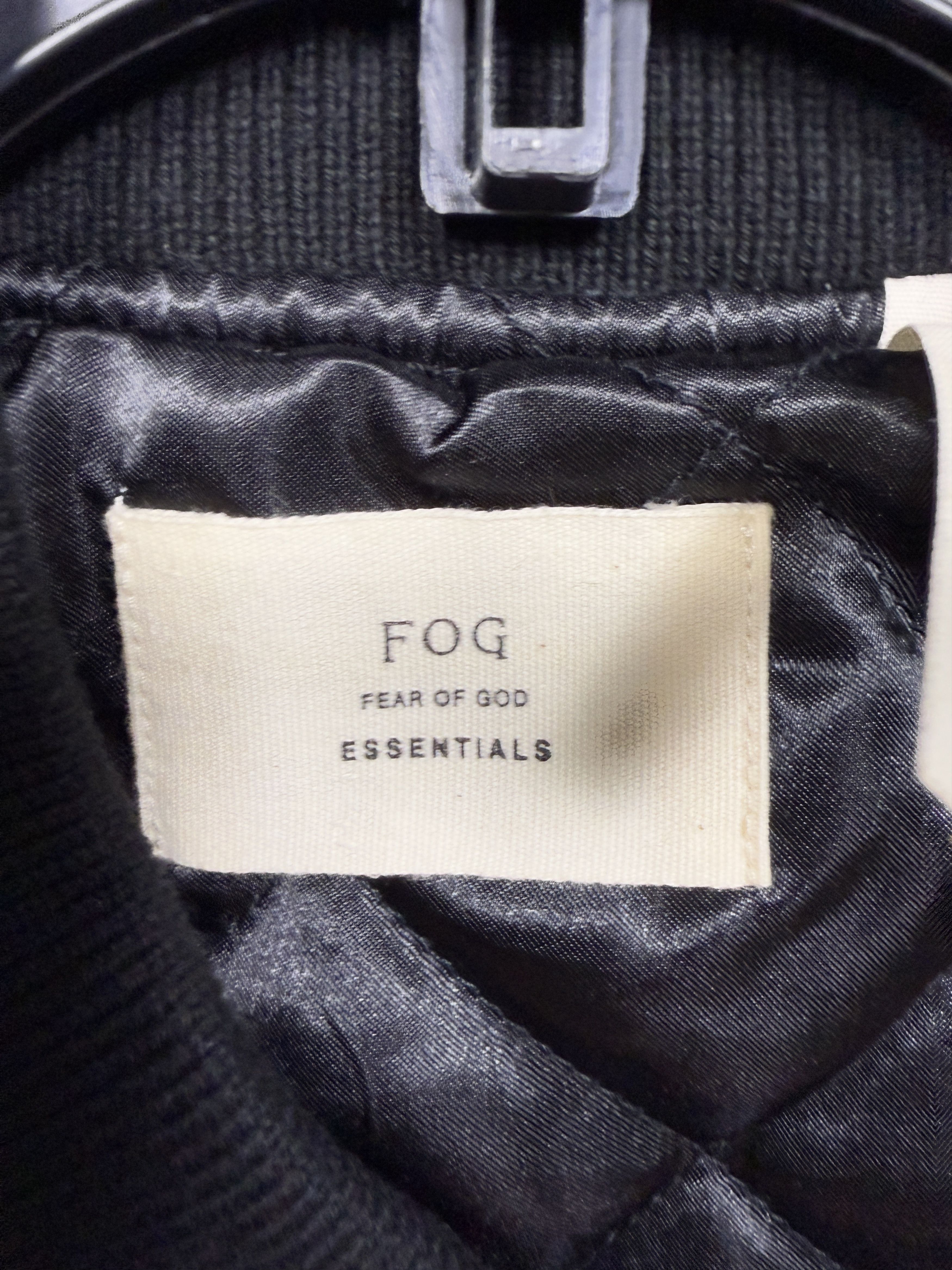 Fear of God Fear of God FOG Essentials OG Letterman Varsity Jacket Size US L / EU 52-54 / 3 - 3 Thumbnail