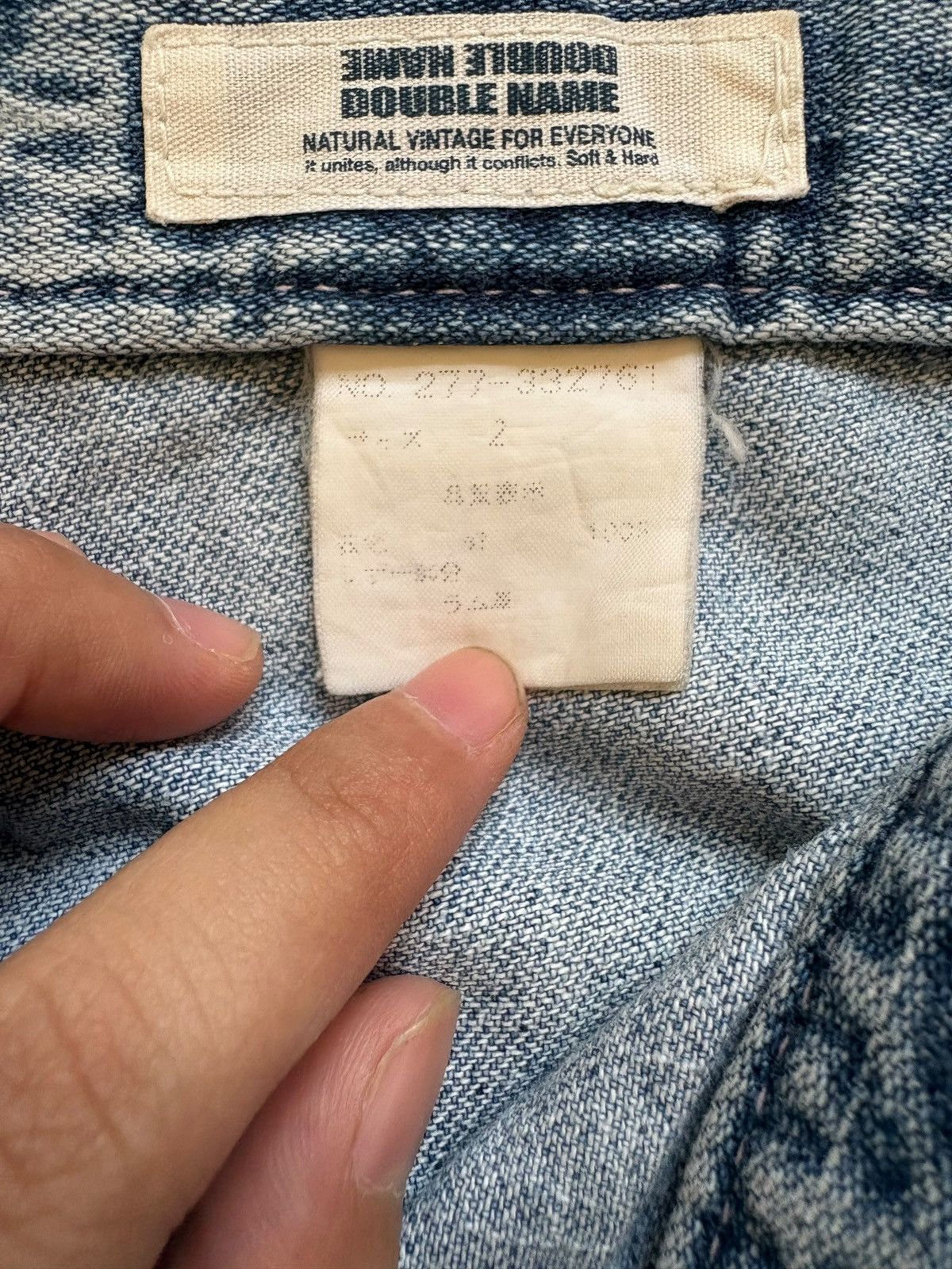 Japanese Brand Vintage Japanese Brand Double Waist Bush Pant Jeans Size US 32 / EU 48 - 10 Thumbnail