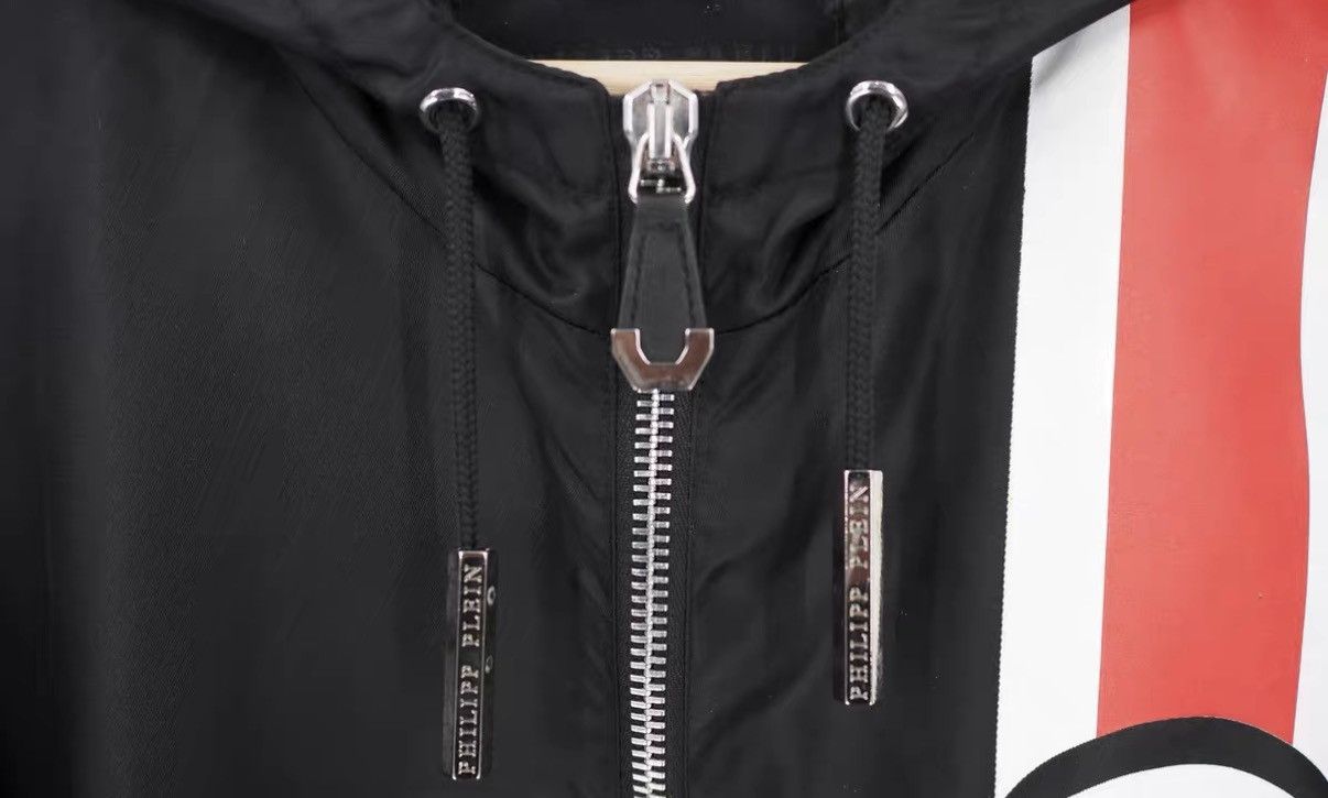 Philipp Plein Philipp Plein PP Black Skull Zip-Up Hoodie J16 Size US XXL / EU 58 / 5 - 3 Thumbnail