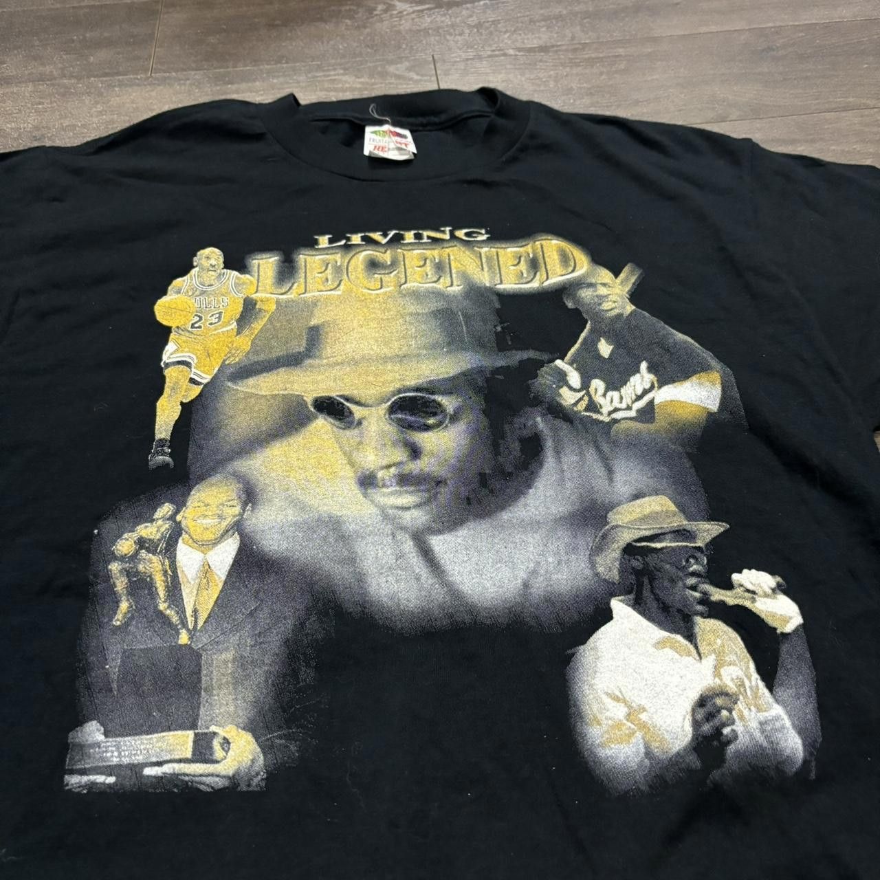 Designer Vintage Michael jordan living legend t shirt L 00s Size US L / EU 52-54 / 3 - 2 Thumbnail