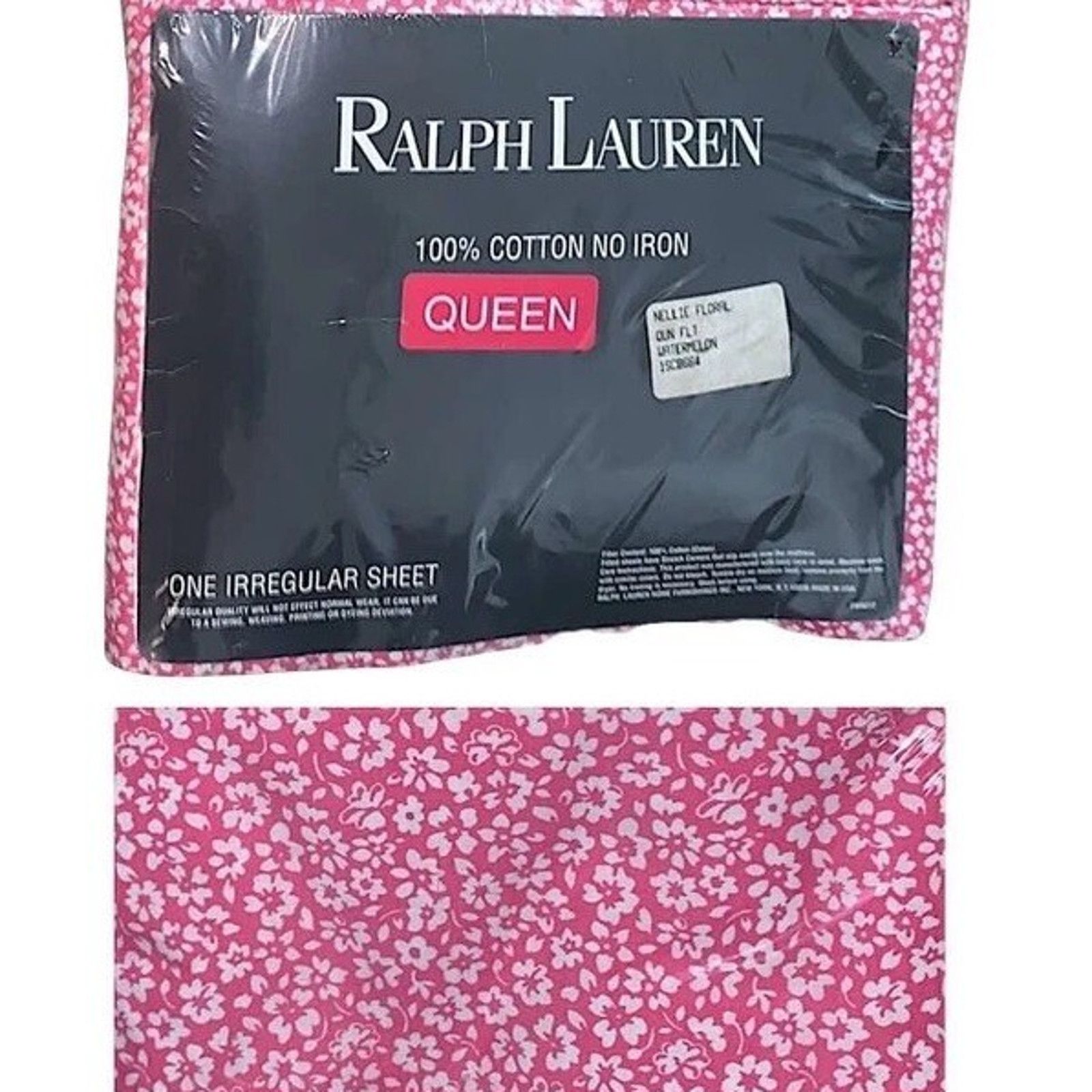 NEW Ralph Lauren Nellie Floral Watermelon Queen Irregular