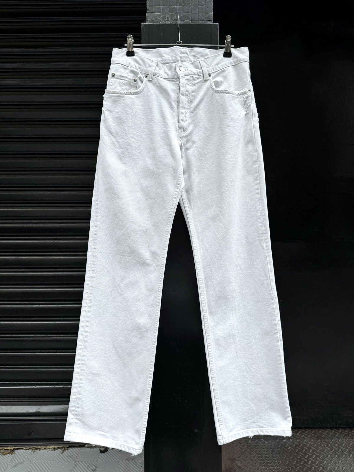 【テトリス】HELMUT LANG ホワイトデニム Helmut Lang White Jeans | Grailed