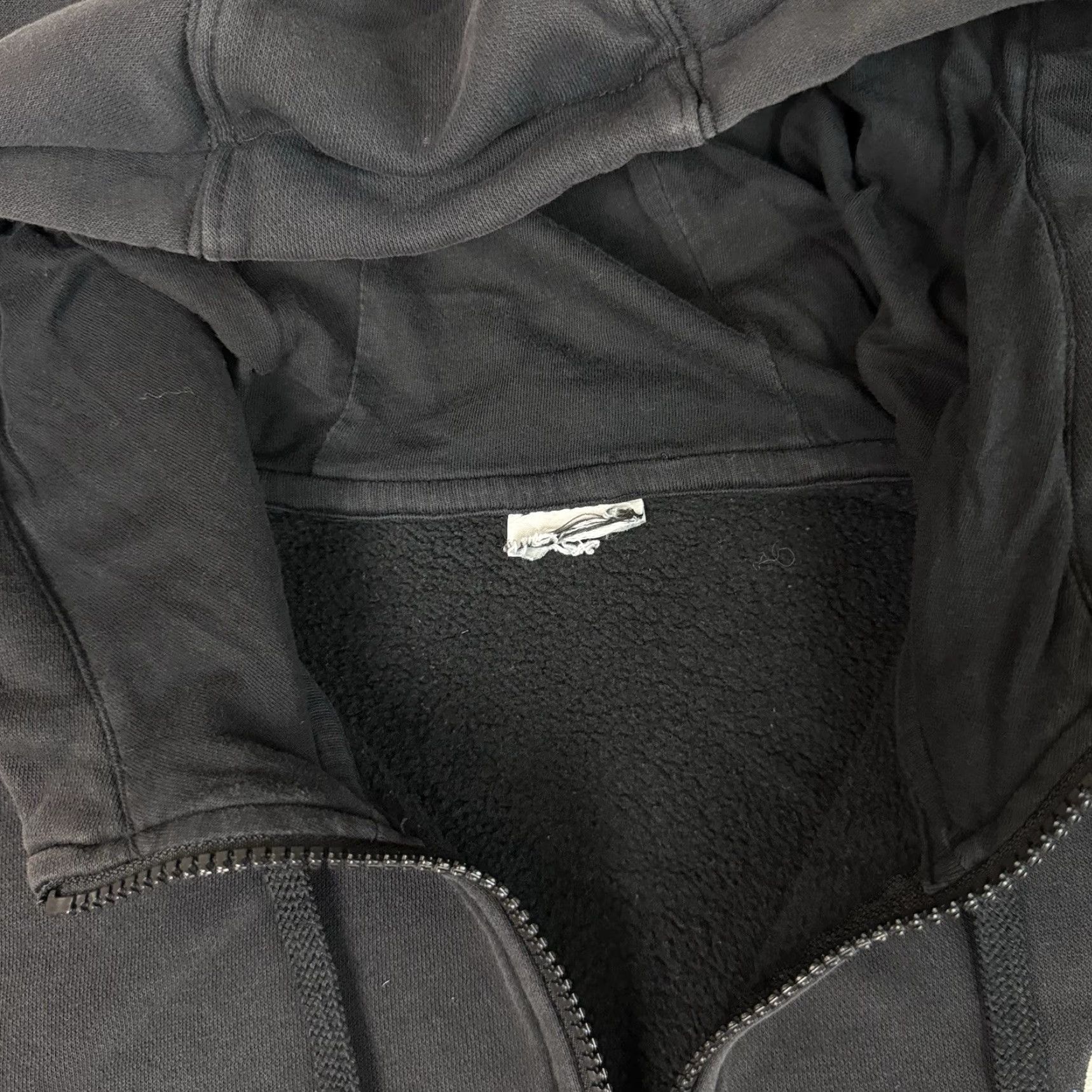 Nike Nike Hoodie Adult Medium Black Blue Sportswear Club Zip Sweatshirt Distressed M Size US M / EU 48-50 / 2 - 4 Thumbnail
