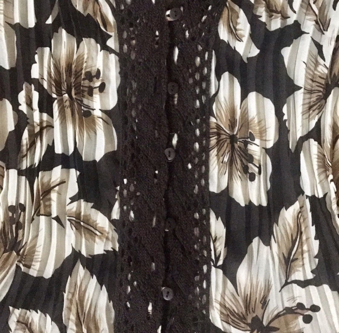 Other ALLISON TAYLOR FLORAL BUTTON UP BELL SLEEVE BLOUSE TOP Size S / US 4 / IT 40 - 8 Thumbnail