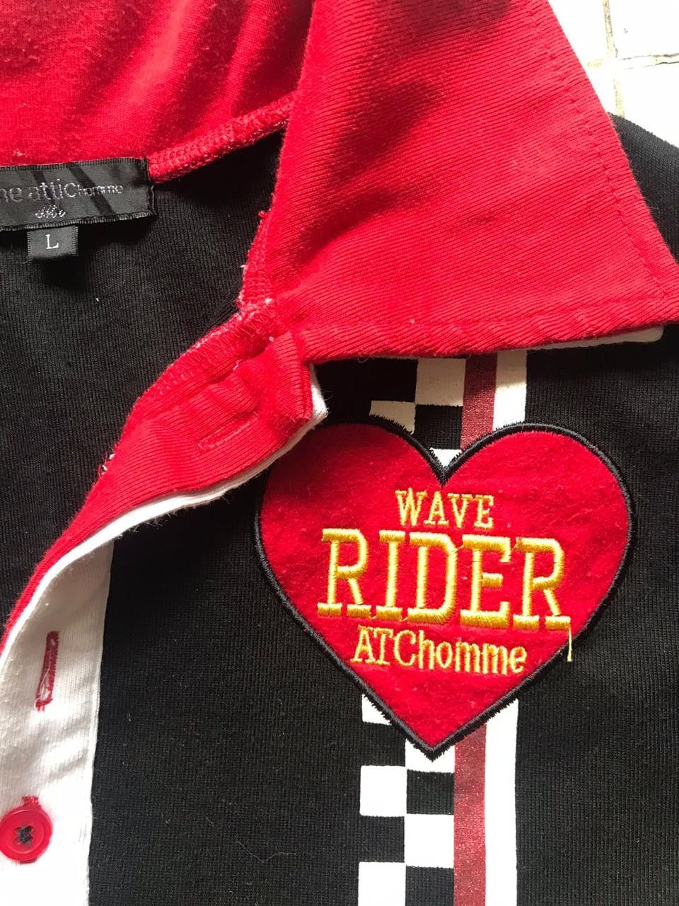 In The Attic × Japanese Brand In The Attic Poloshirts Rider Size US L / EU 52-54 / 3 - 3 Thumbnail