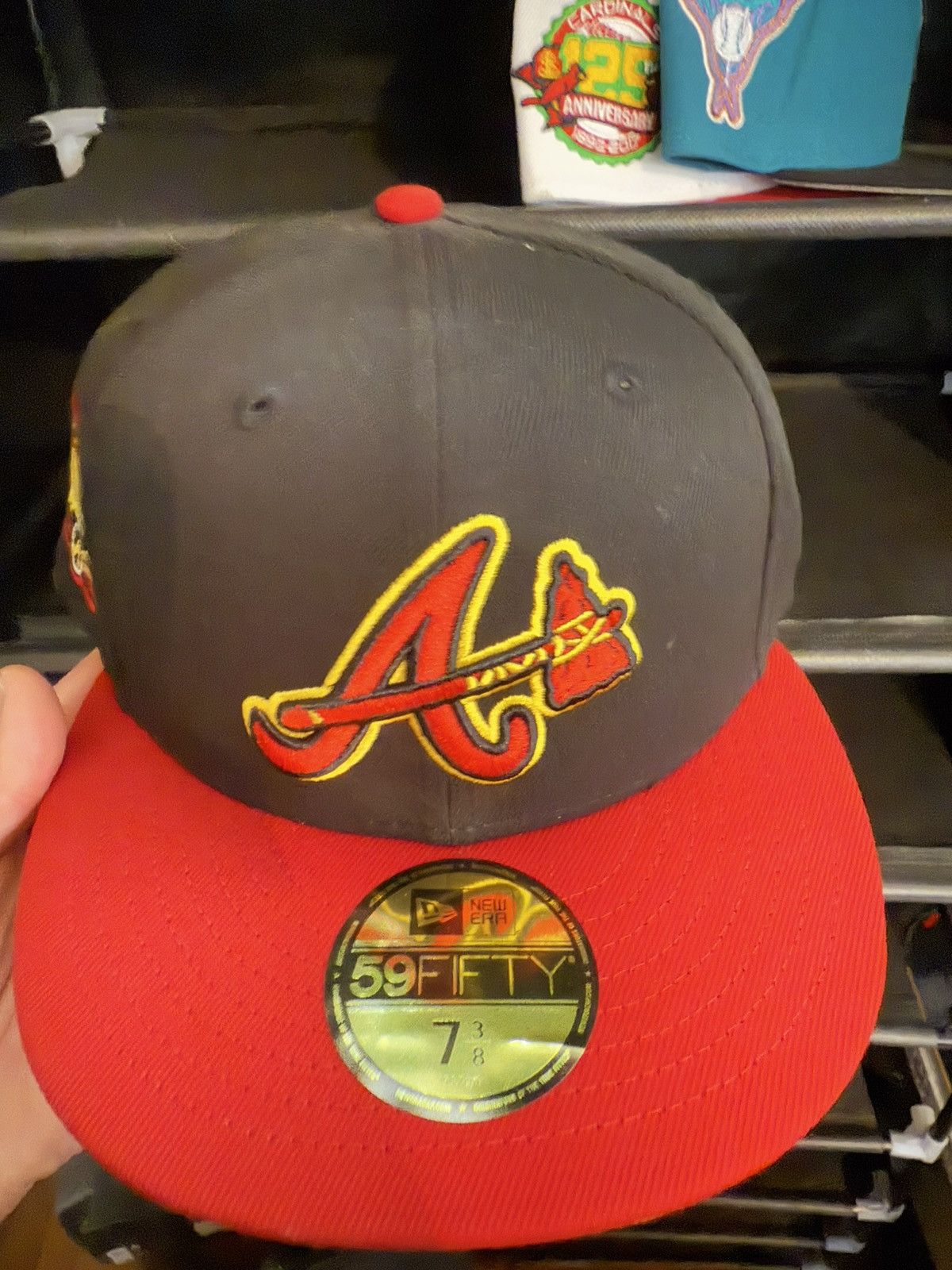 Hat Club × New Era ATLANTA BRAVES HATCLUB CROSSOVER 7 3 8 Size ONE SIZE - 1 Thumbnail