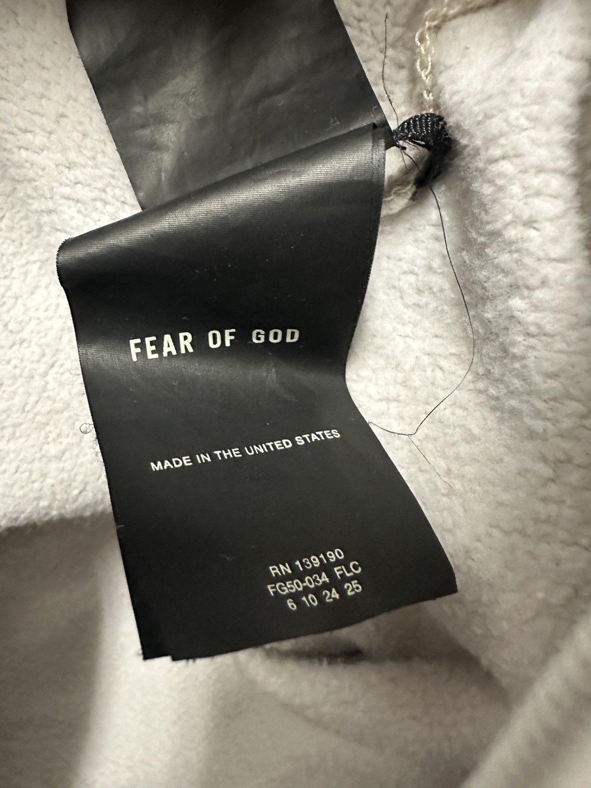 Fear of God Fear of god 7th collection 3/4 grays sweatshirt Size US M / EU 48-50 / 2 - 7 Thumbnail