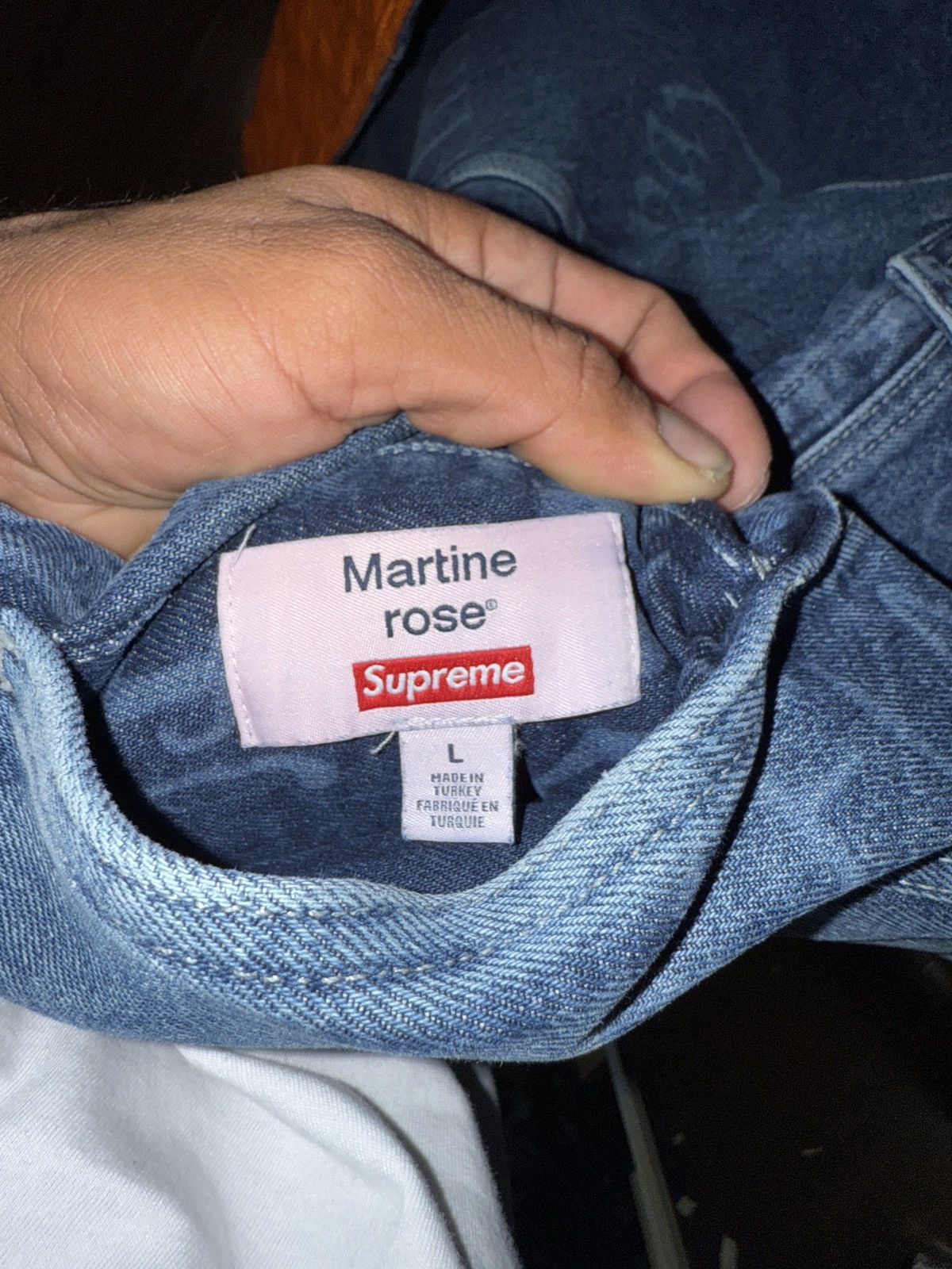 Martine Rose × Supreme Supreme®/Martine Rose® Reversible Trucker Jacket - Large Size US L / EU 52-54 / 3 - 6 Thumbnail