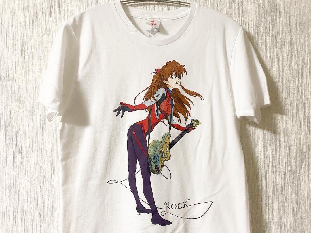 Japanese Brand Rockin' Star EVANGELION Soryu Asuka Langley T-Shirt