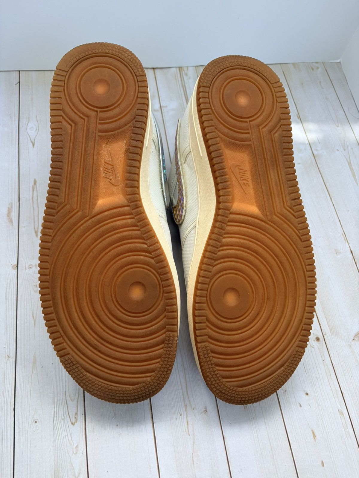 Nike × Travis Scott Nike Air Force 1 Travis Scott Sail Size 11.5 Size US 11.5 / EU 44-45 - 10 Thumbnail