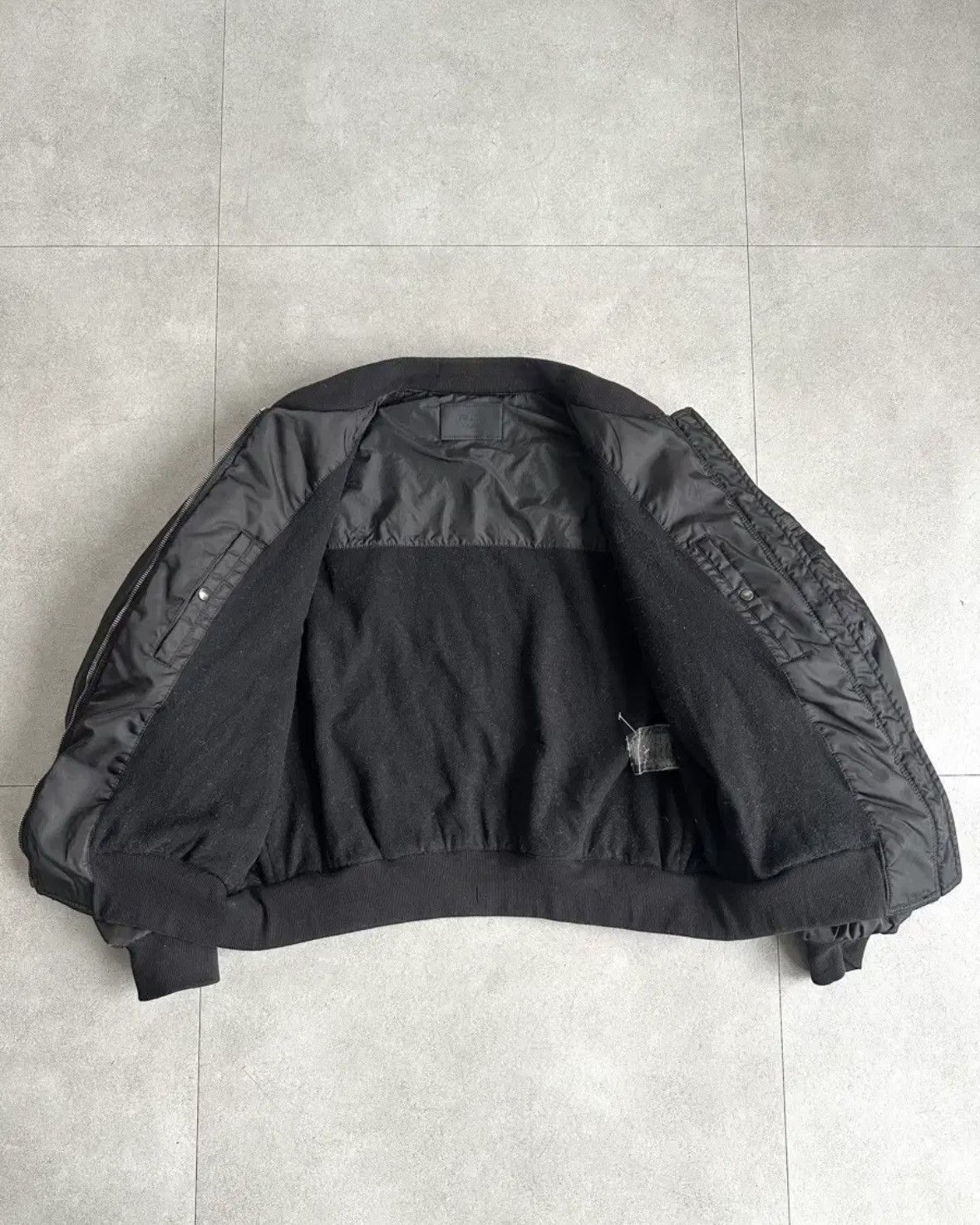 Prada 2006AW Prada Archive Bomber Jacket Size US XL / EU 56 / 4 - 3 Thumbnail