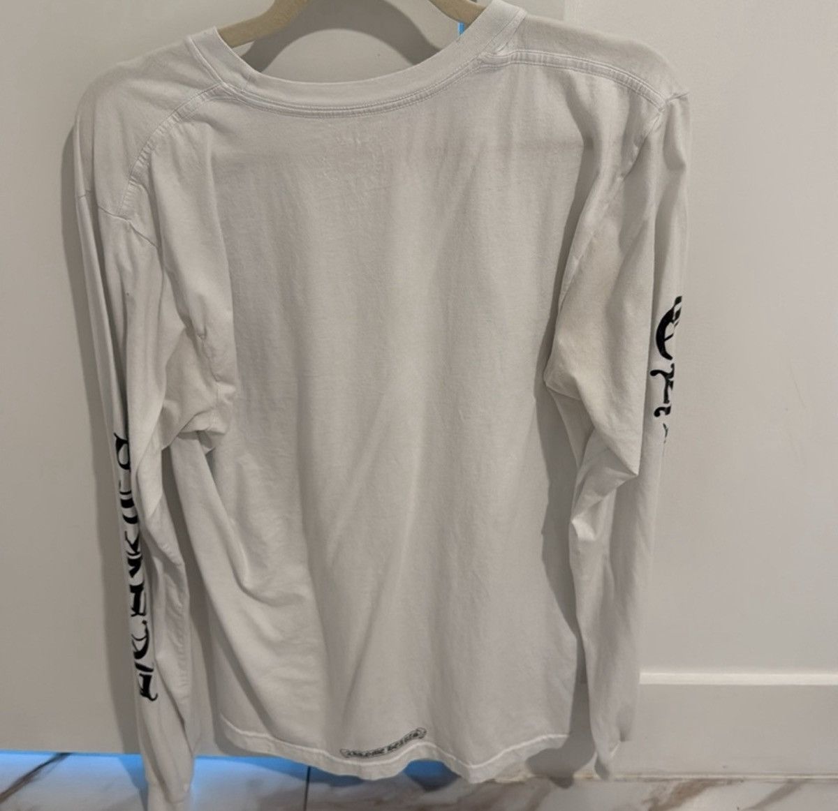 Chrome Hearts Chrome Hearts scripted Neck Script Logo Long Sleeve Tee Size US L / EU 52-54 / 3 - 5 Thumbnail