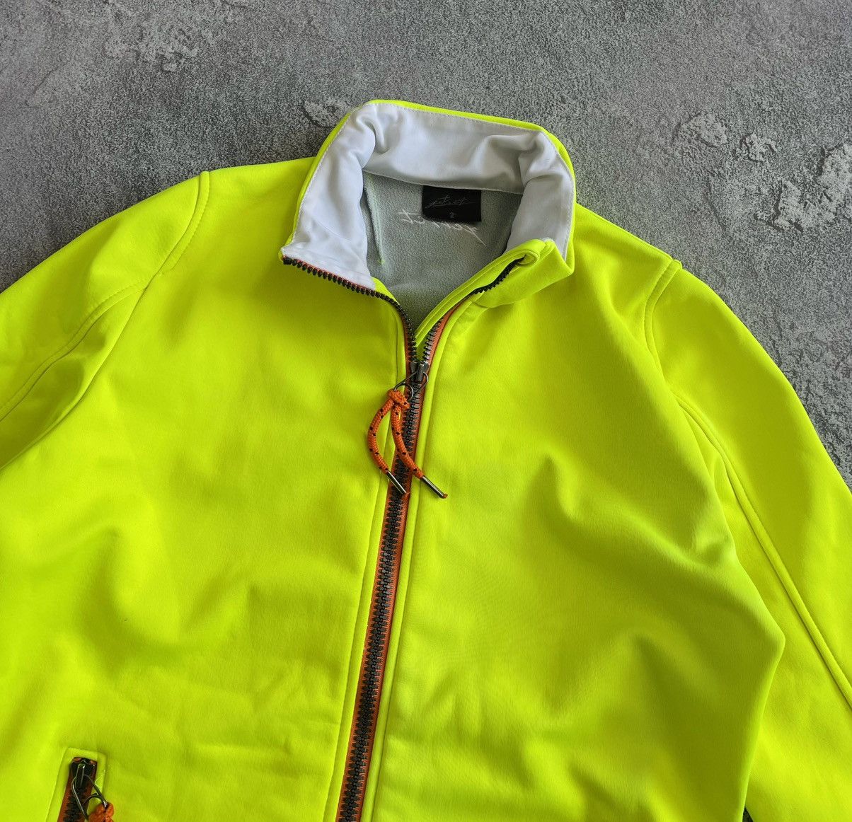JET SET Women Green SoftShell Jacket Size 2 ( M ) Outdoor