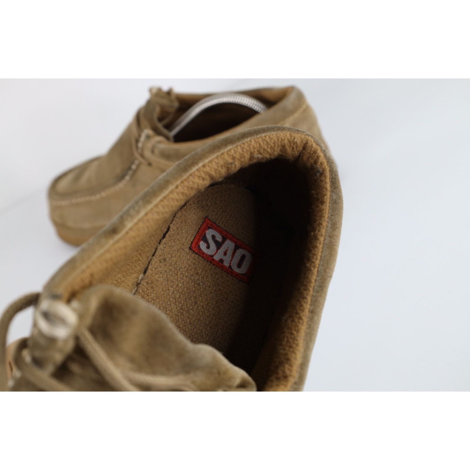 Vintage Vintage 90s Streetwear Chunky Platform Suede Leather Shoes Size US 11 / EU 44 - 8 Thumbnail