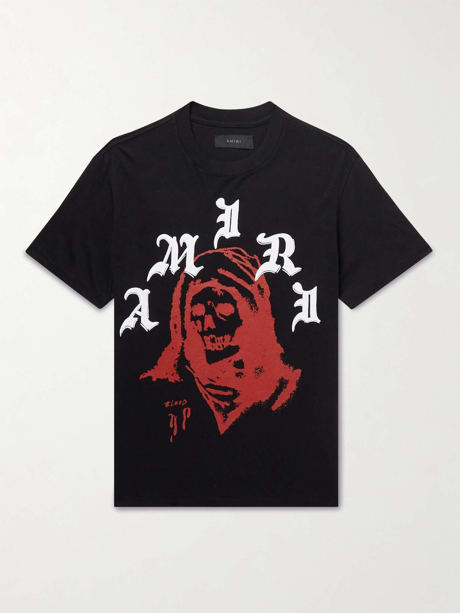 Amiri × Wes Lang oc11z0325 Solar Kings Logo-Print T-Shirt in Black Size US M / EU 48-50 / 2 - 1 Thumbnail