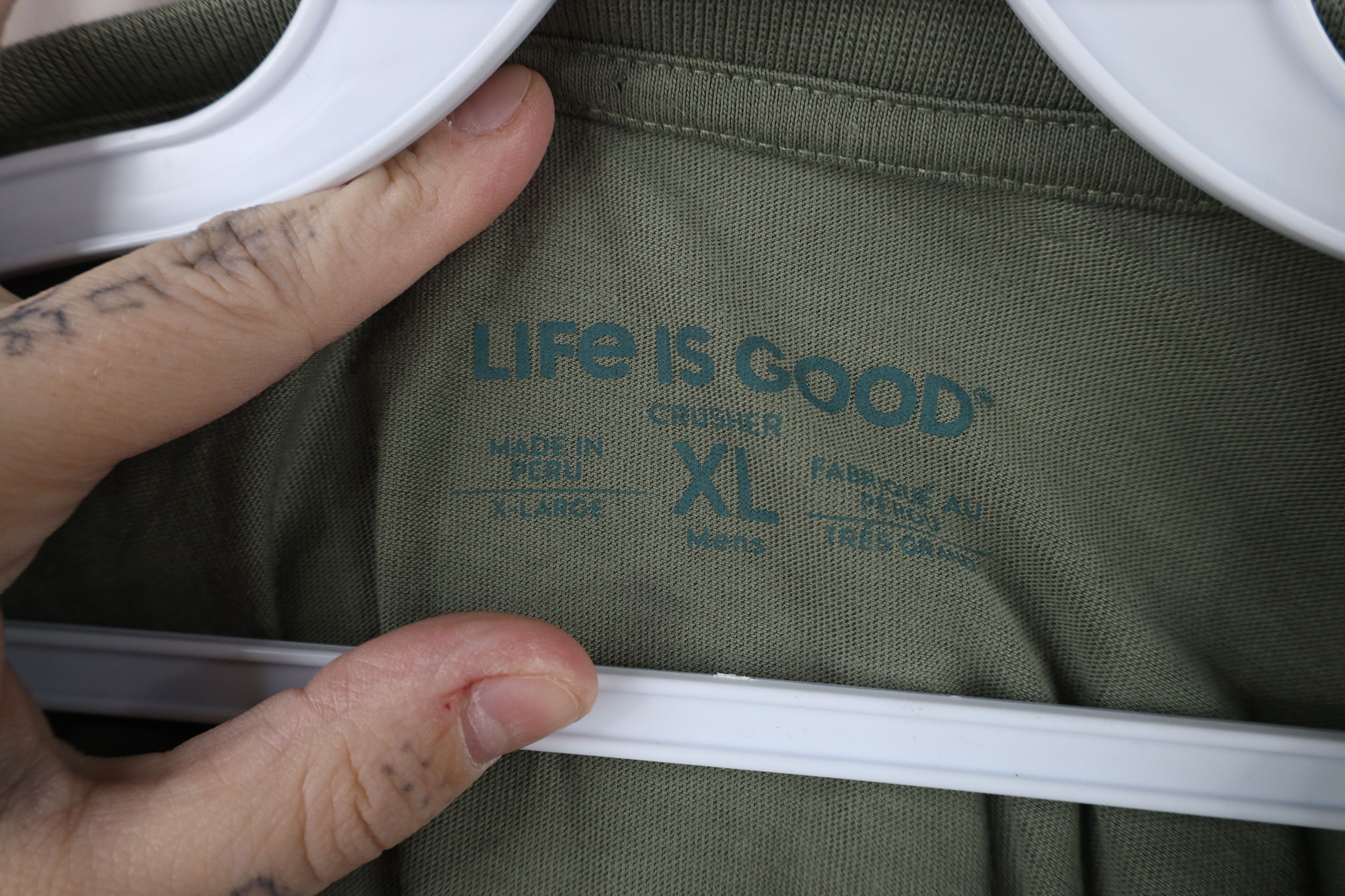 Life is Good × Vintage Deadstock Vintage Y2K Life Is Good Long Sleeve T-Shirt Green Size US XL / EU 56 / 4 - 6 Thumbnail
