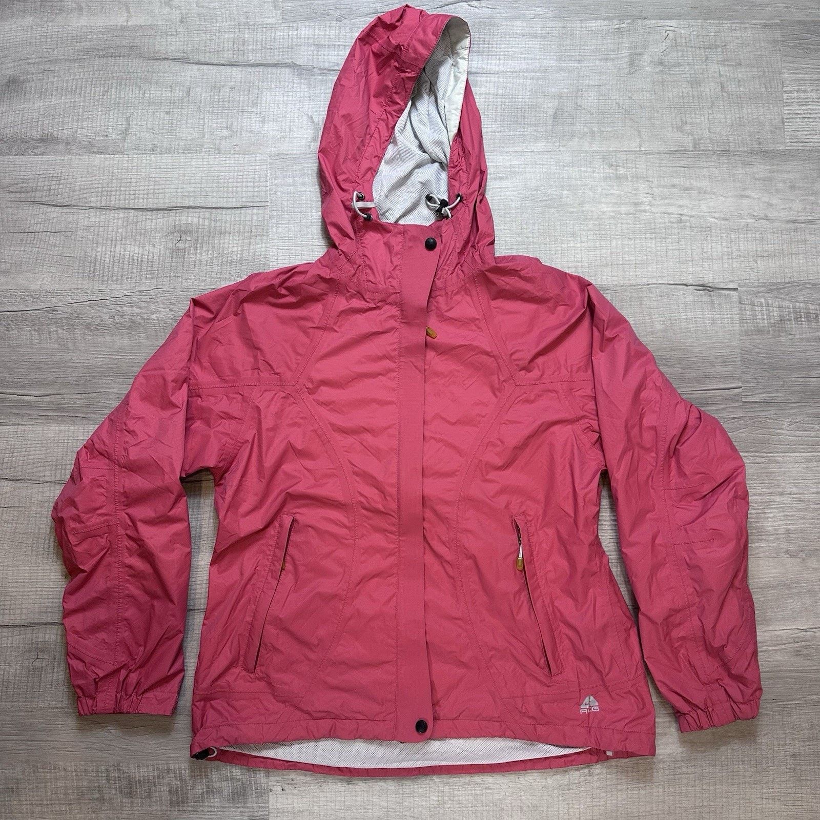 Nike ACG Vintage Nike ACG Jacket Womens Large Hooded Rain Coat Y2K Size L / US 10 / IT 46 - 1 Thumbnail