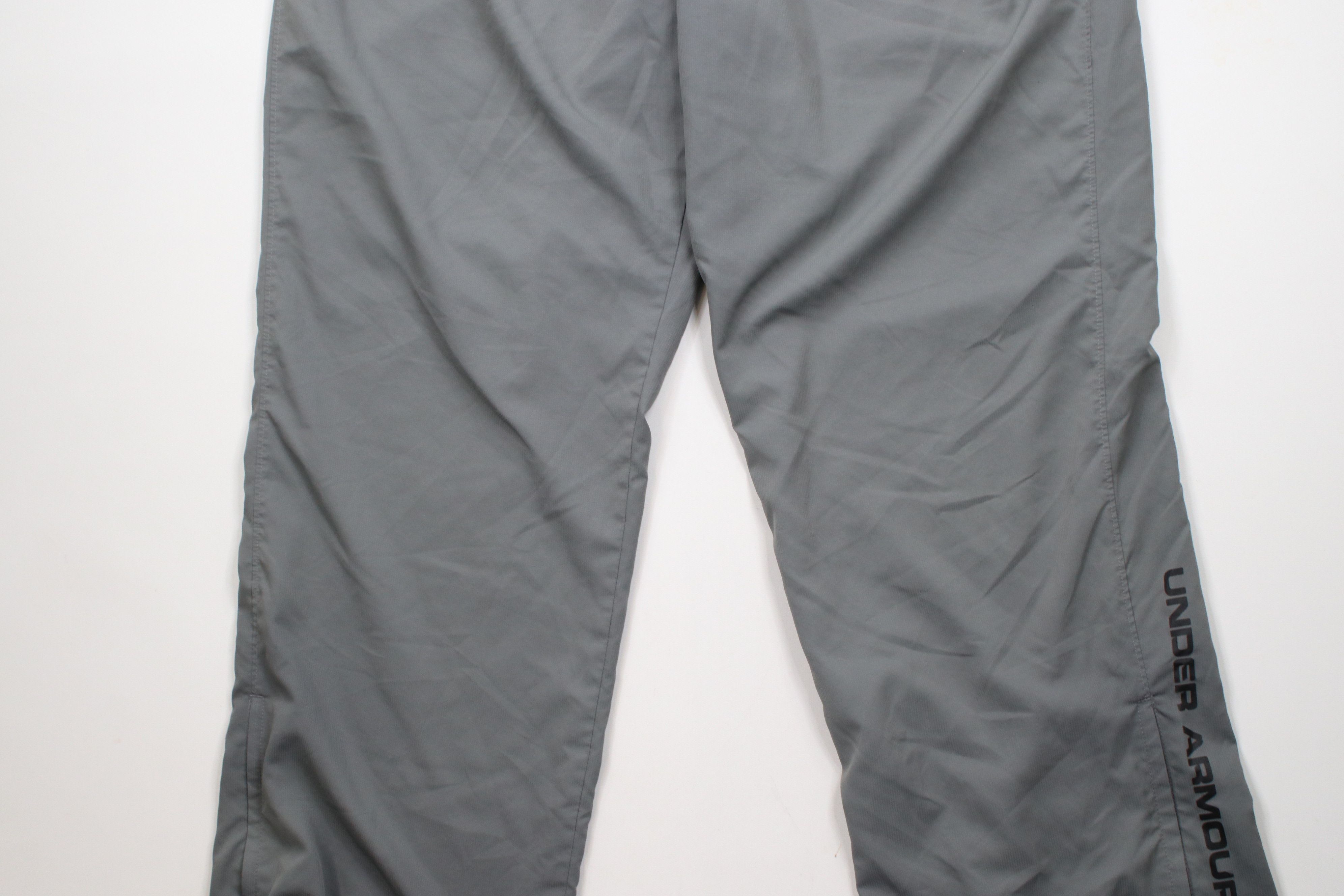 Under Armour × Vintage Under Armour Loose Fit Wide Leg Lined Windbreaker Pants Size US 40 / EU 56 - 3 Thumbnail