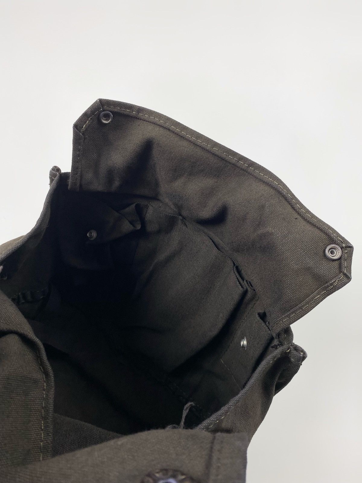Vintage 80’s Vintage Garment Dyed Finnish Army Canvas Shoulder Bag Size ONE SIZE - 6 Thumbnail