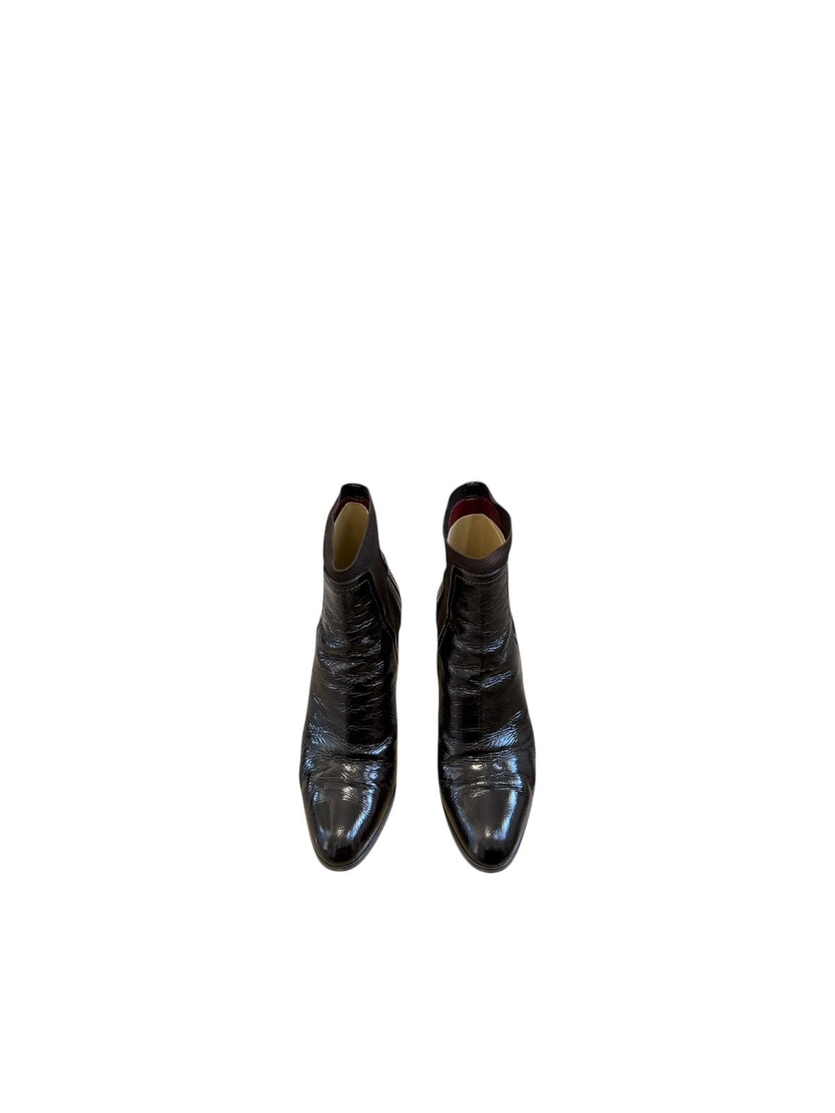 Sergio Rossi Sergio Rossi Pelle Leather Ankle Boots Size US 7 / IT 37 - 4 Thumbnail