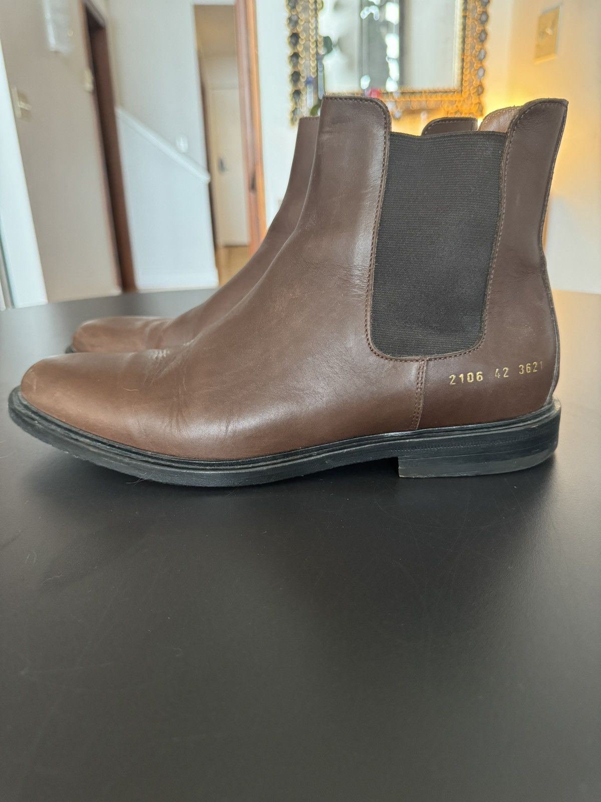 Common Projects Common Projects Leather Chelsea Boot Size US 9 / EU 42 - 4 Thumbnail