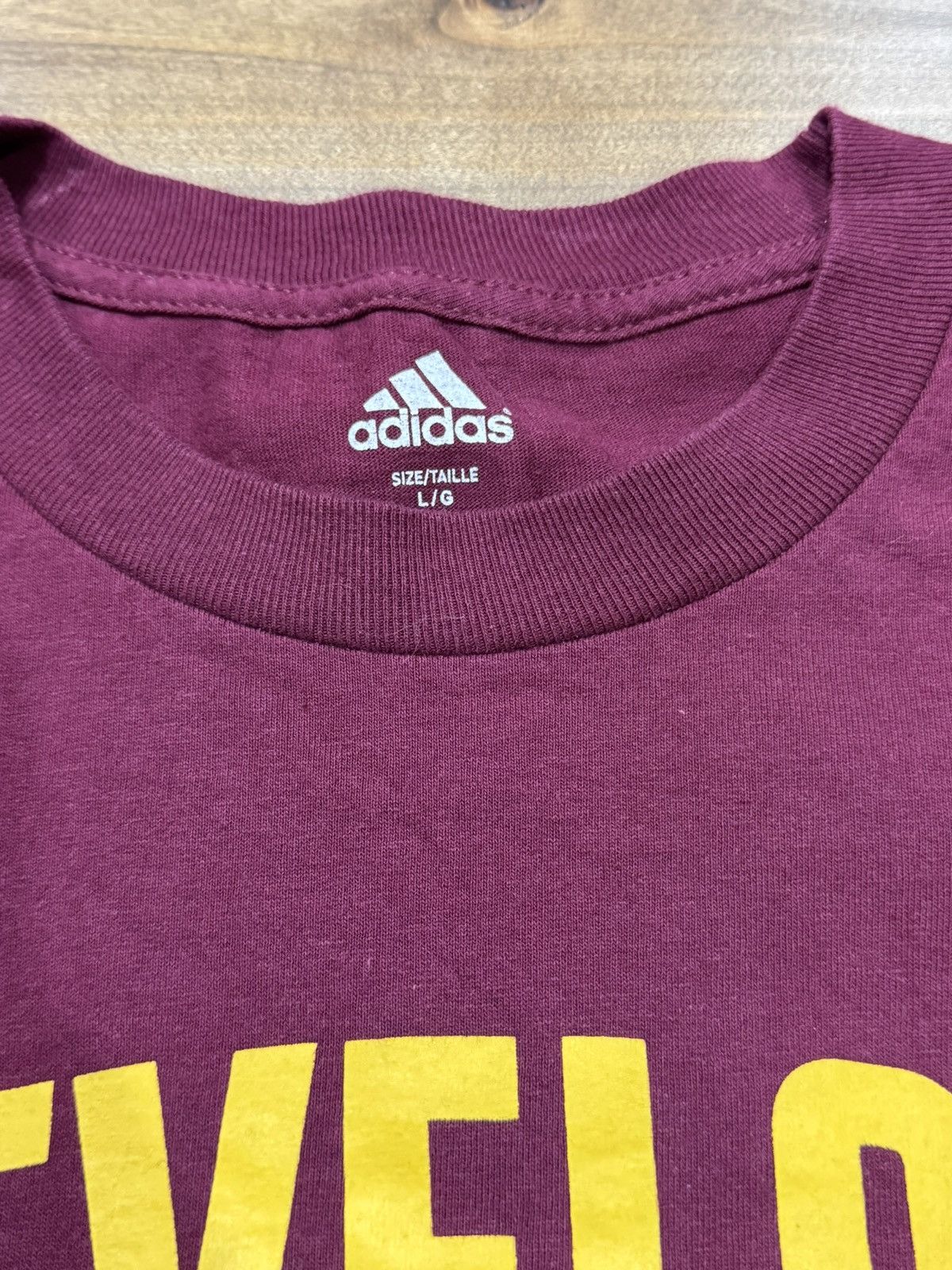 Adidas Cleveland Lebron James T shirt Size US L / EU 52-54 / 3 - 12 Thumbnail