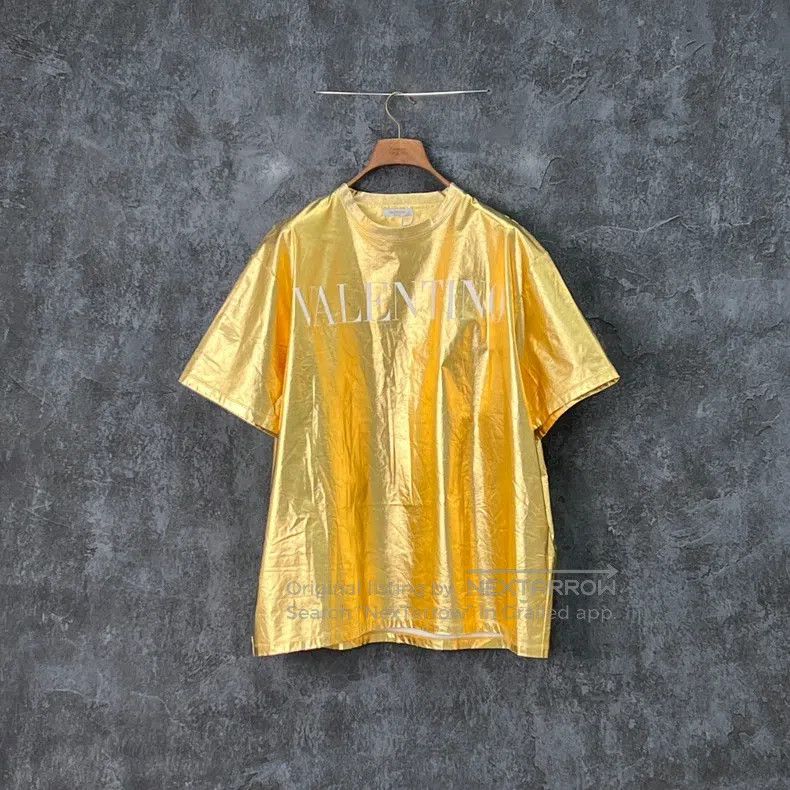 Valentino Logo print casual cotton T-shirt