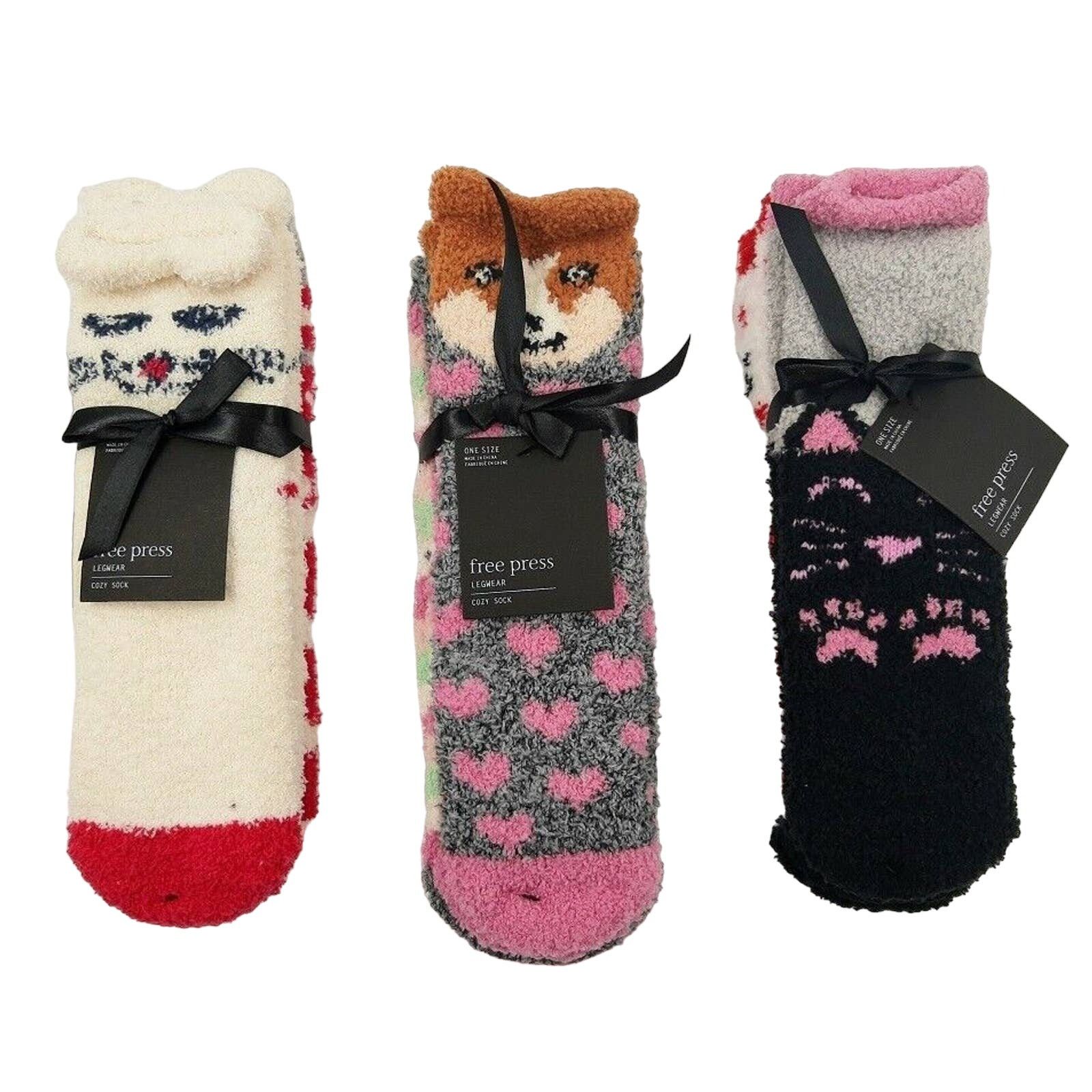 The Unbranded Brand Free Press Women Colorful Hearts 6-pc Set Socks One Size Size ONE SIZE - 1 Thumbnail