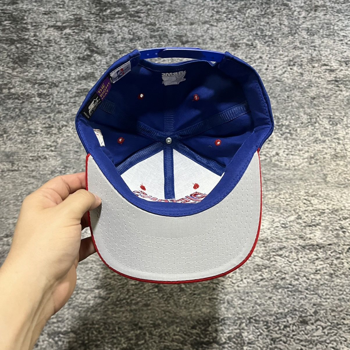Starter Vintage 90s Detroit Pistons Starter Embroidered Snapback Hat Size ONE SIZE - 5 Thumbnail