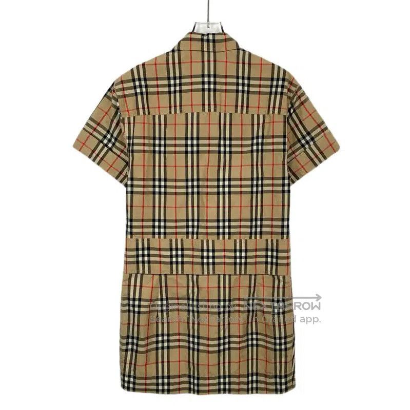 Burberry Burberry Brown Cotton Dress for Women. Size M / US 6-8 / IT 42-44 - 2 Thumbnail
