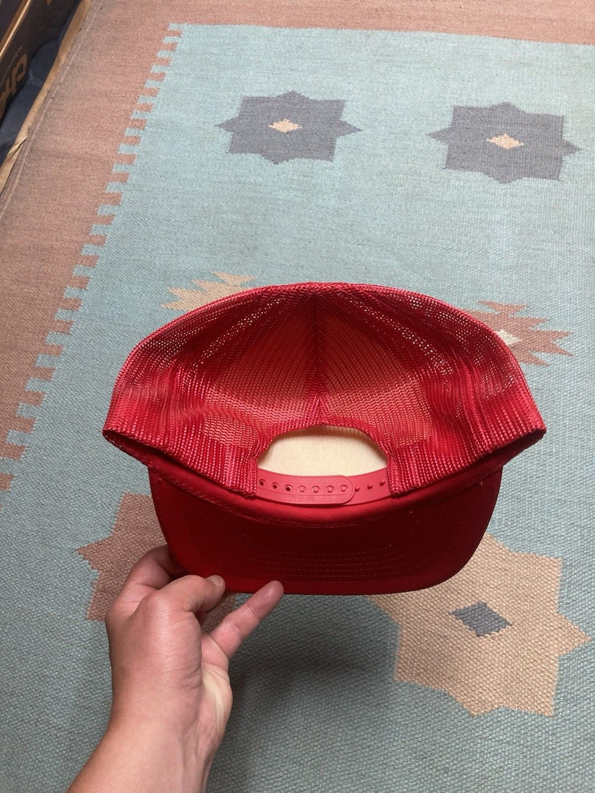 Vintage trucker hat Big L Lumberland grand ledge Michigan crimson Size ONE SIZE - 4 Thumbnail
