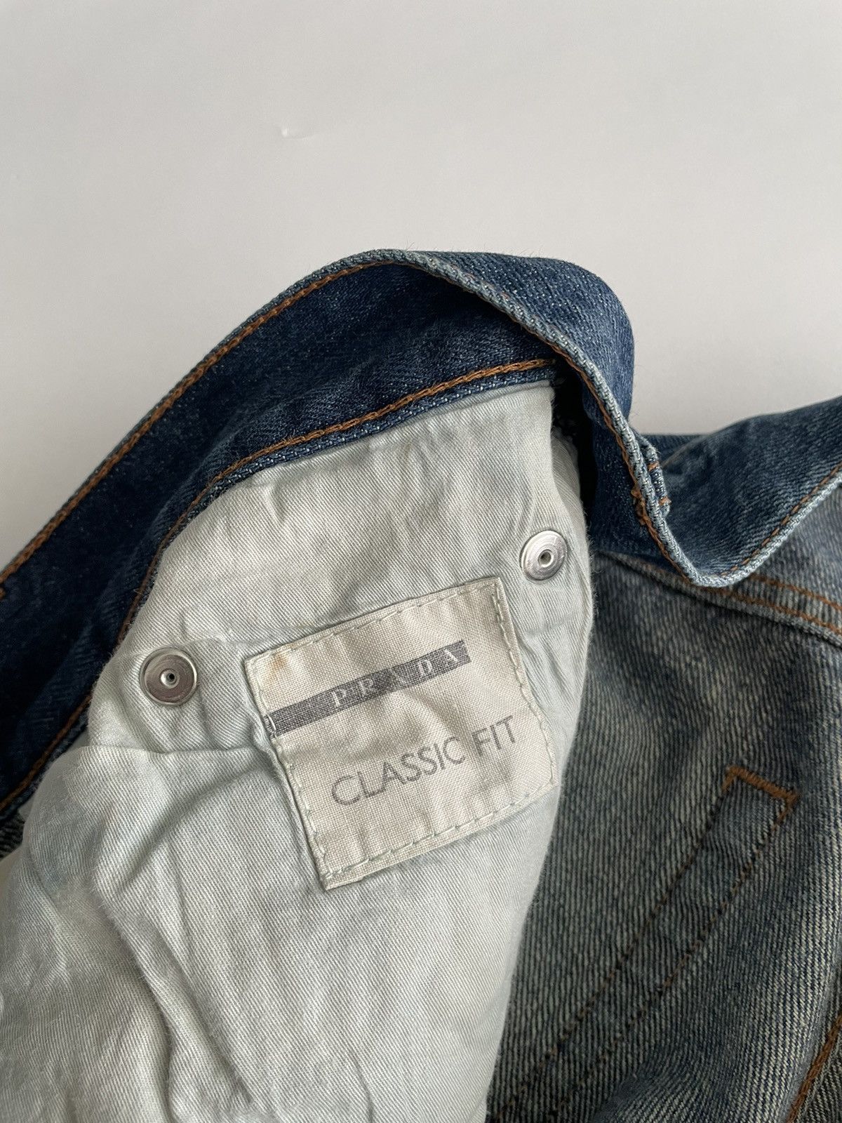 Prada Prada Early 2000’s Selvedge Denim Jeans Size US 30 / EU 46 - 8 Thumbnail