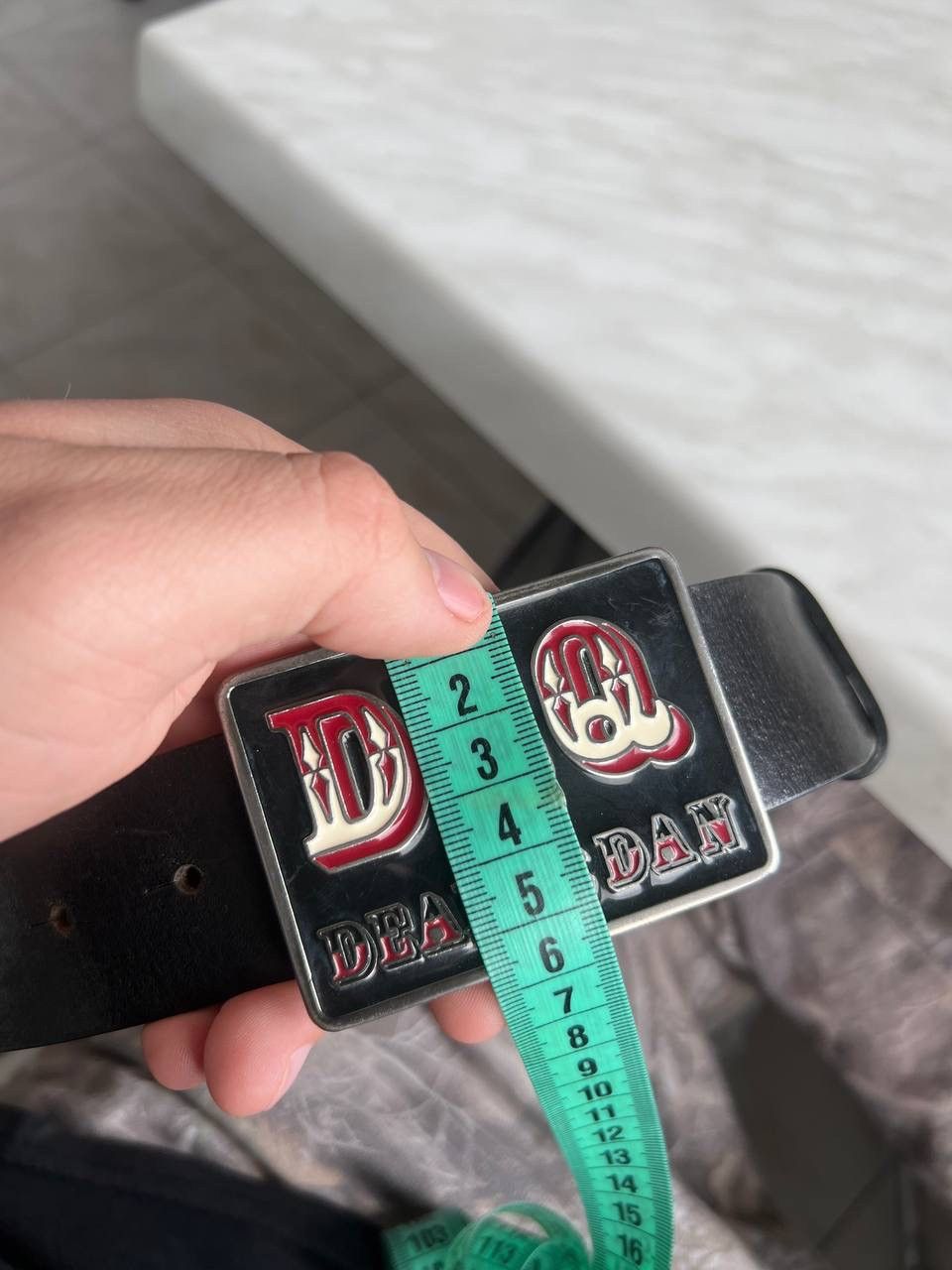 Dsquared2 Dsquared2 belt avantgarde buckle logo gothic Spell out rare Size ONE SIZE - 8 Thumbnail