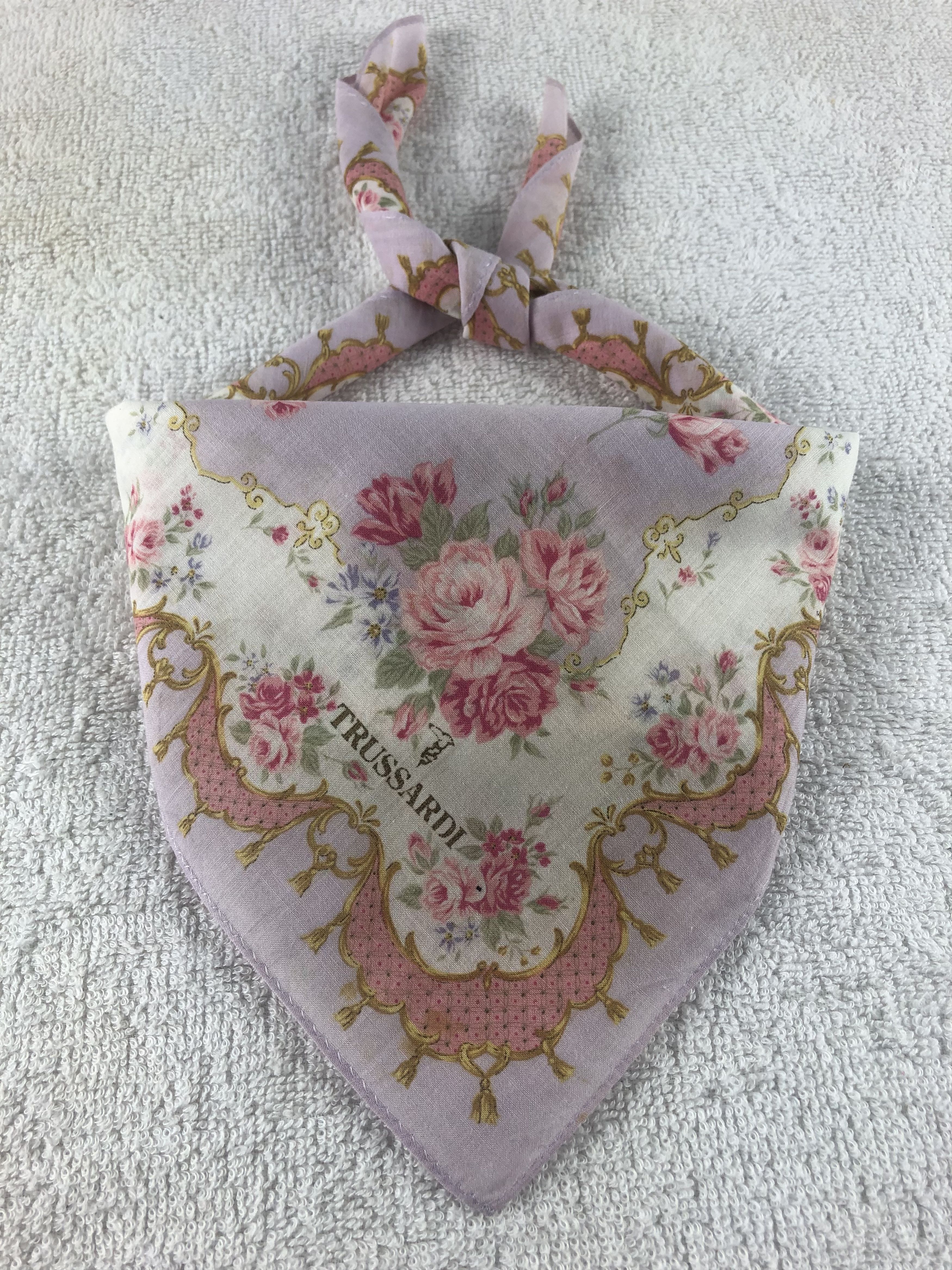 Trussardi × Vintage Trussardi Handkerchief / Bandana / Neckerchief Size ONE SIZE - 1 Thumbnail